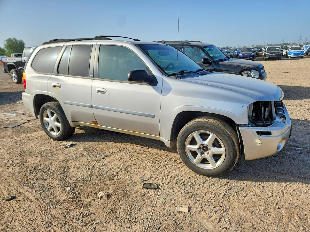 2008 Gmc Envoy Серебряный vin: 1GKDT13S082232985