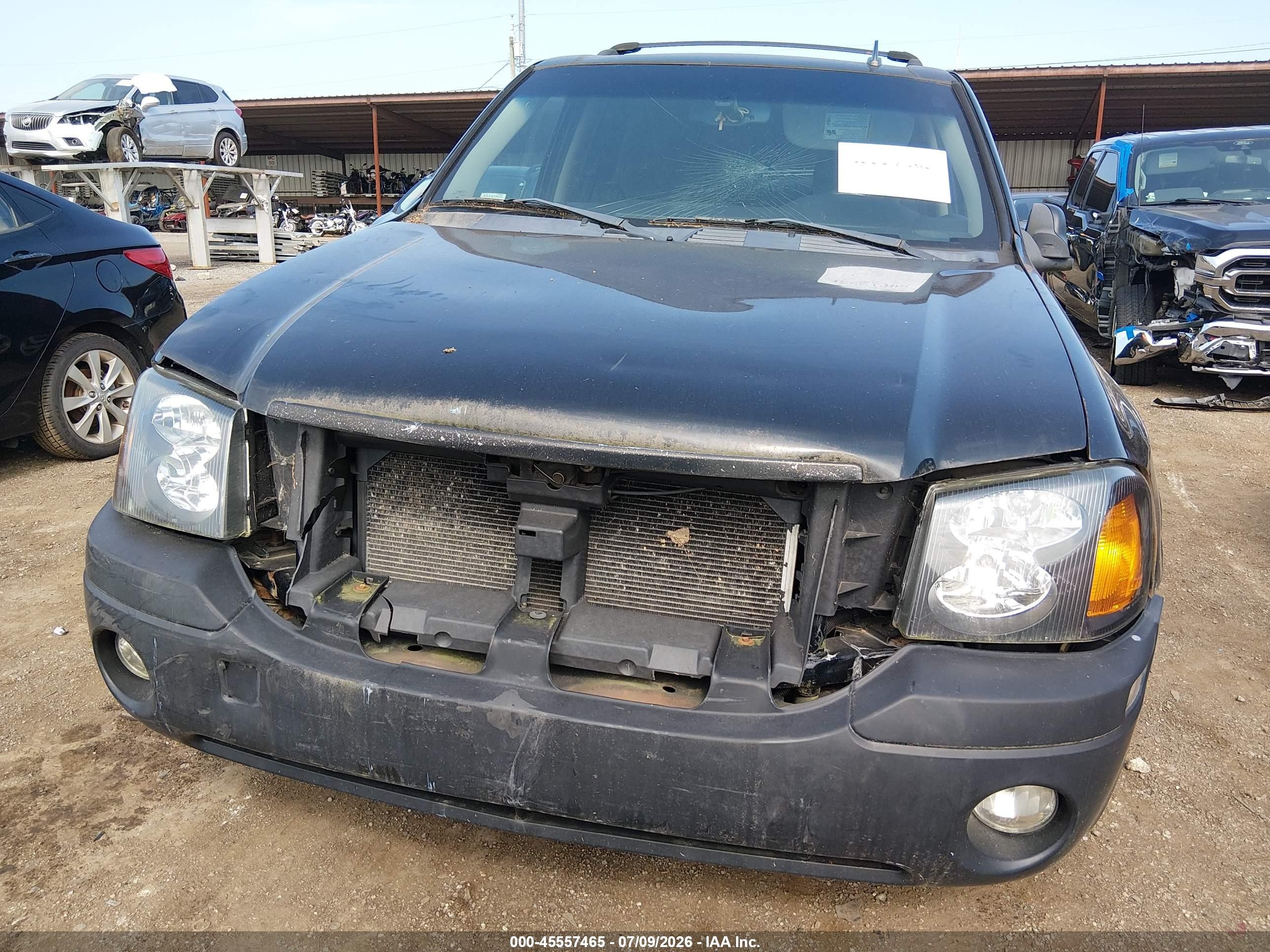 2008 Gmc Envoy Sle Черный vin: 1GKDT13S082252220