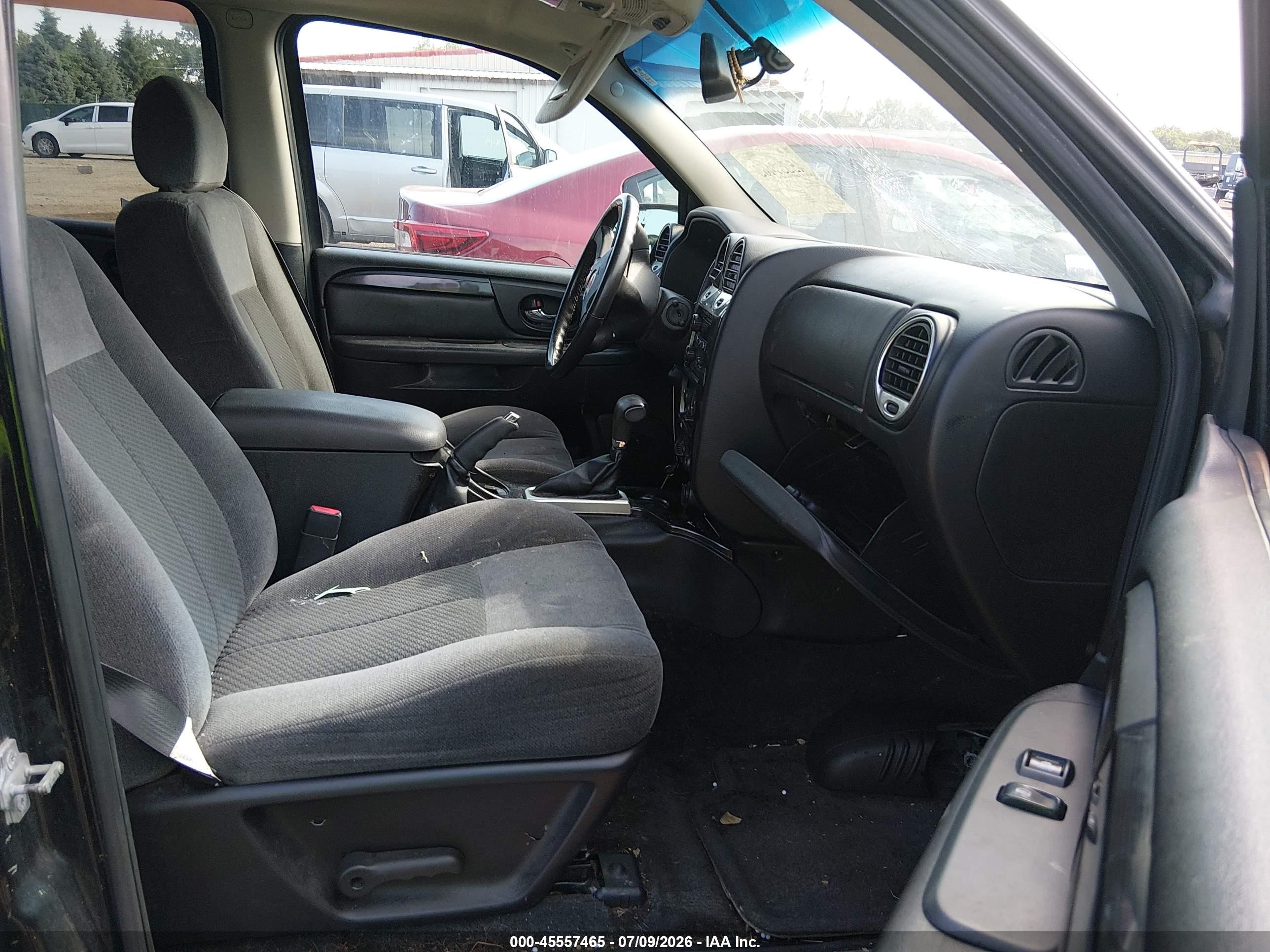 2008 Gmc Envoy Sle Черный vin: 1GKDT13S082252220