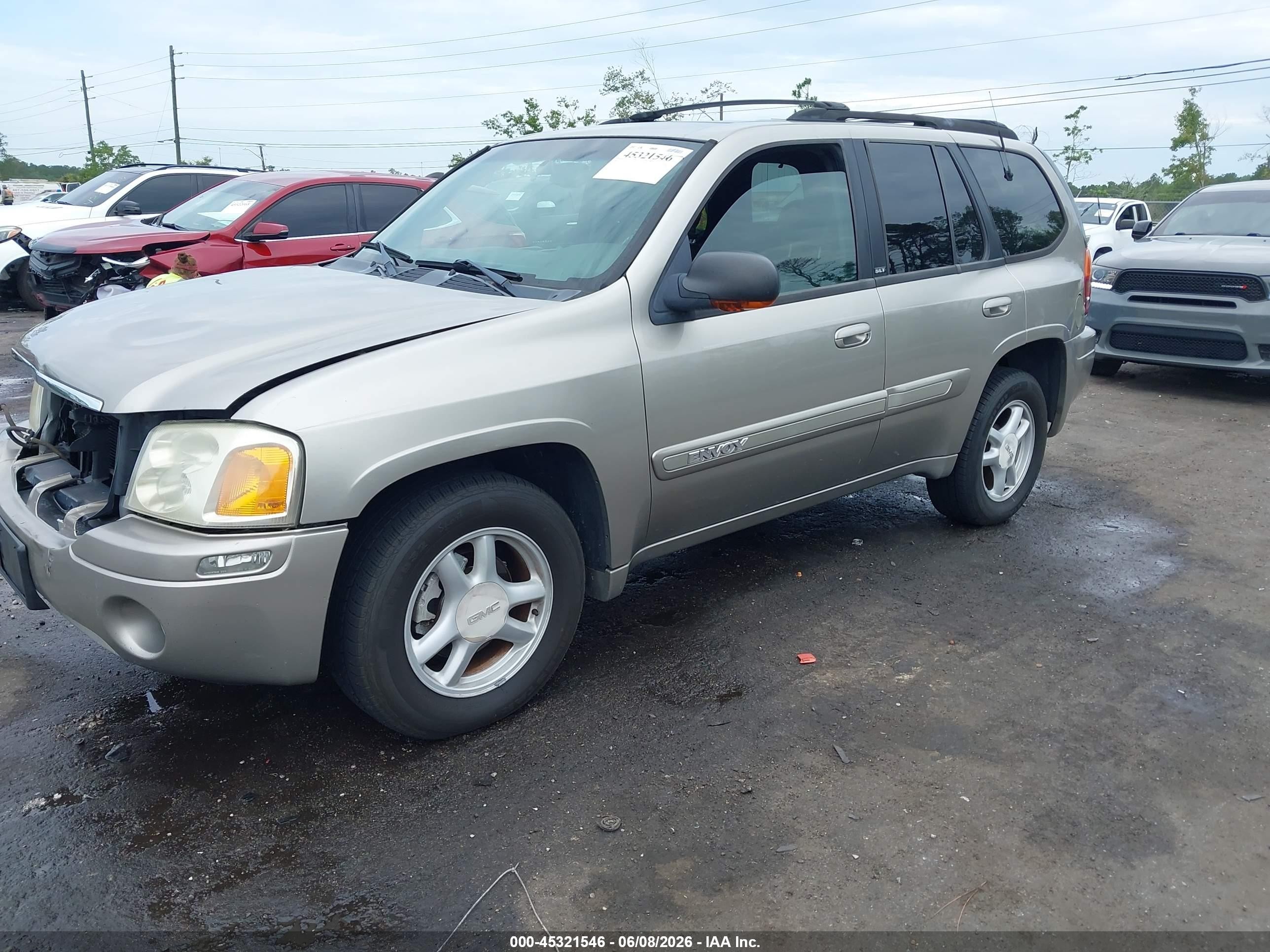 2002 Gmc Envoy Slt Brown vin: 1GKDT13S122158337