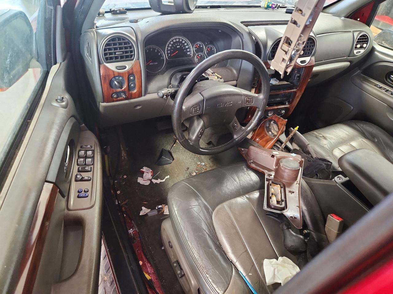 2002 Gmc Envoy Red vin: 1GKDT13S122350423