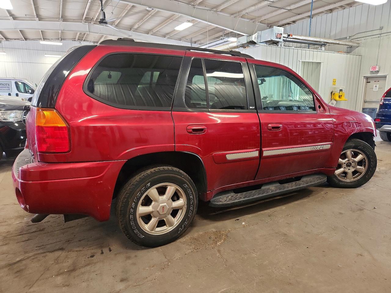 2002 Gmc Envoy Red vin: 1GKDT13S122350423