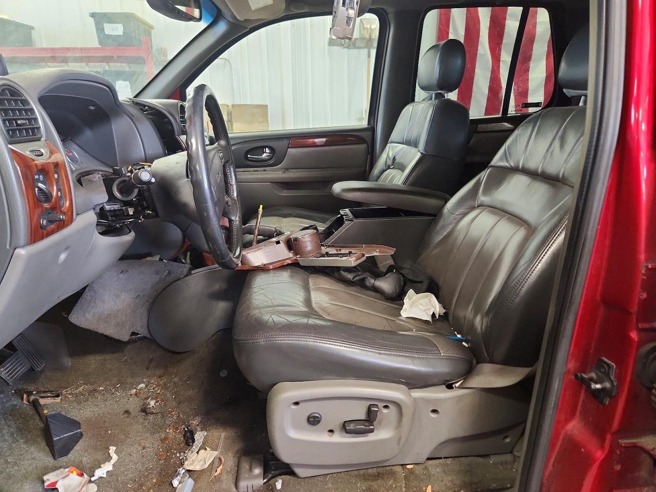 2002 Gmc Envoy Red vin: 1GKDT13S122350423