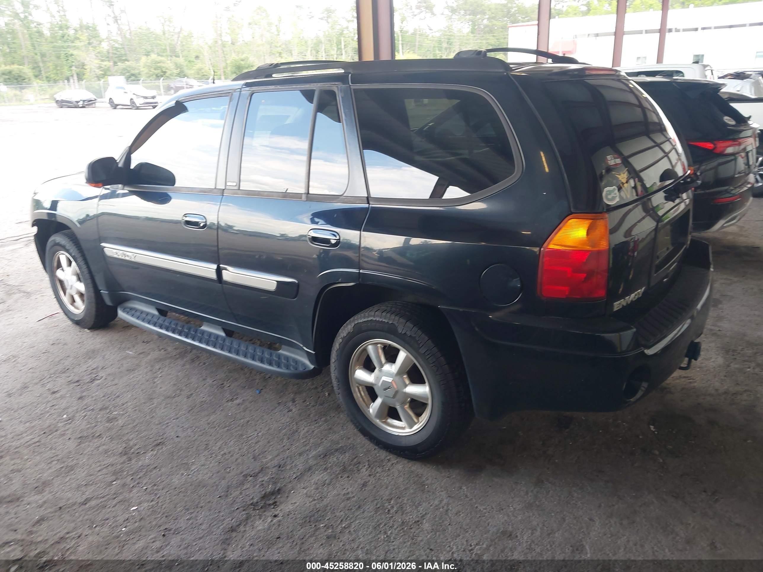 2005 Gmc Envoy Slt Черный vin: 1GKDT13S152252741