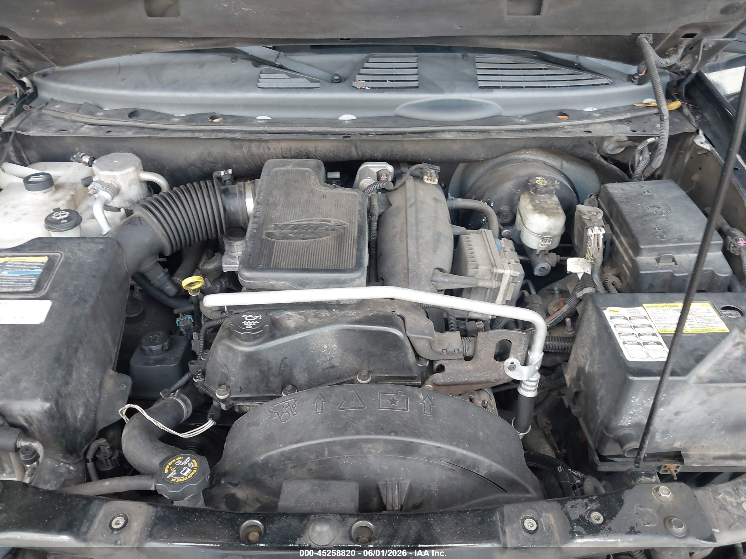 2005 Gmc Envoy Slt Черный vin: 1GKDT13S152252741