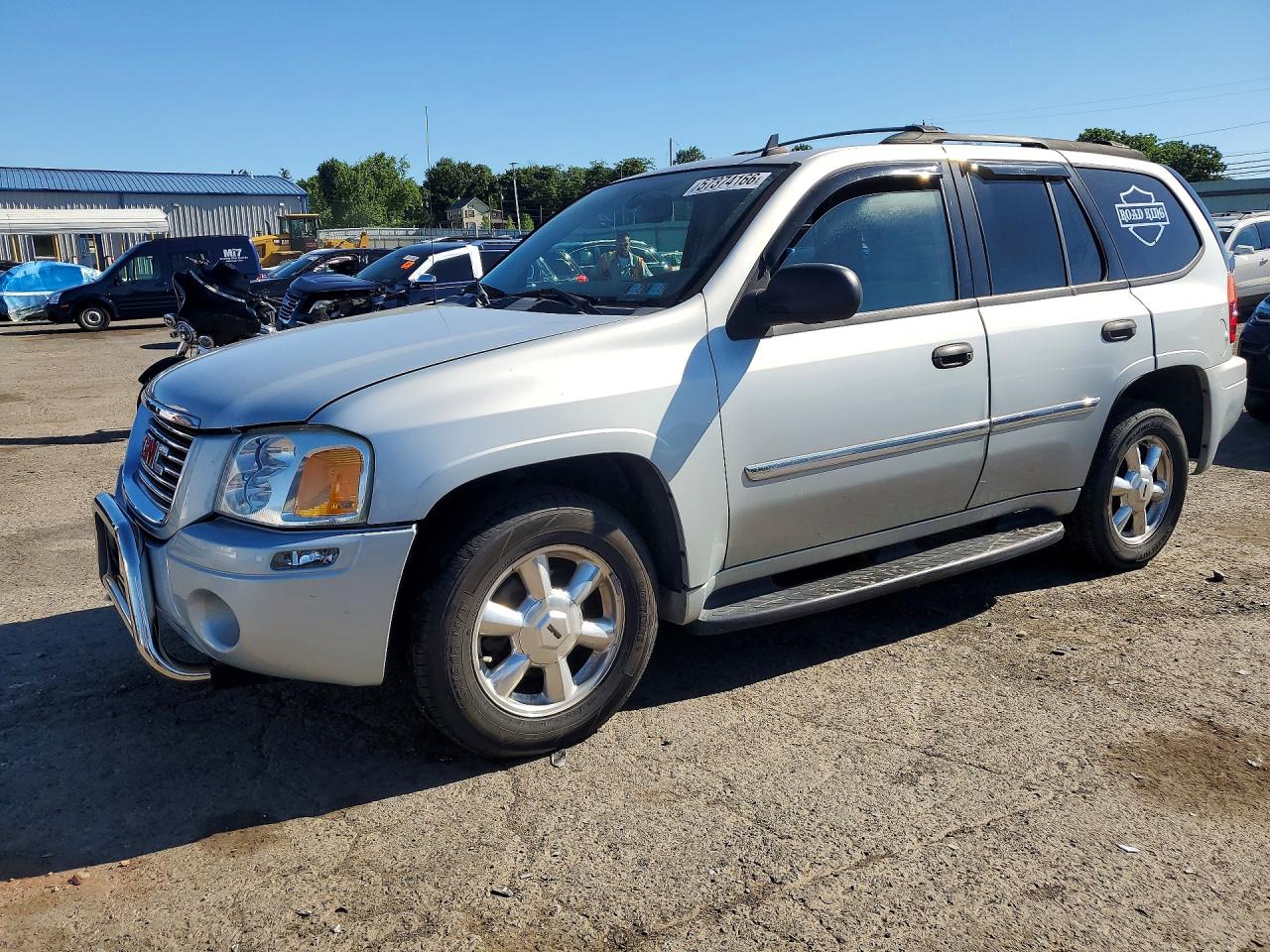 2007 Gmc Envoy Silver vin: 1GKDT13S172125734