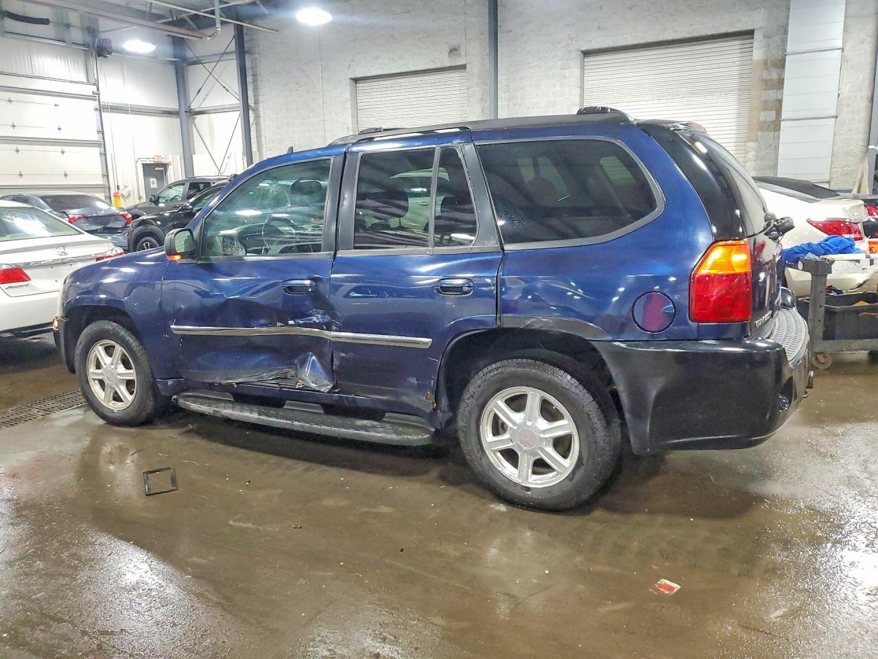 2007 Gmc Envoy Blue vin: 1GKDT13S172192785