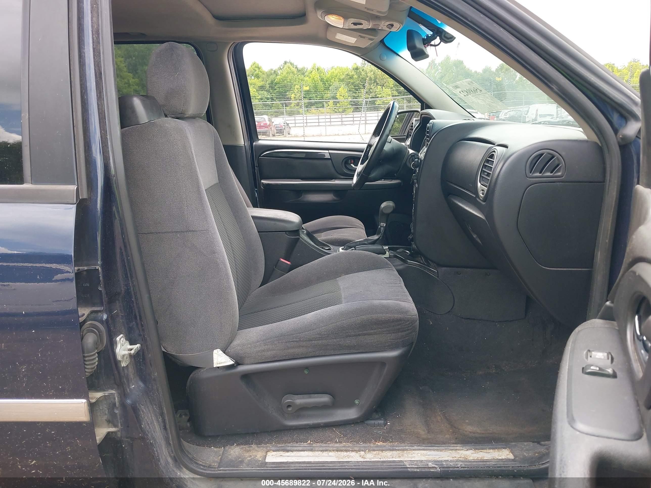 2008 Gmc Envoy Sle Blue vin: 1GKDT13S182149274