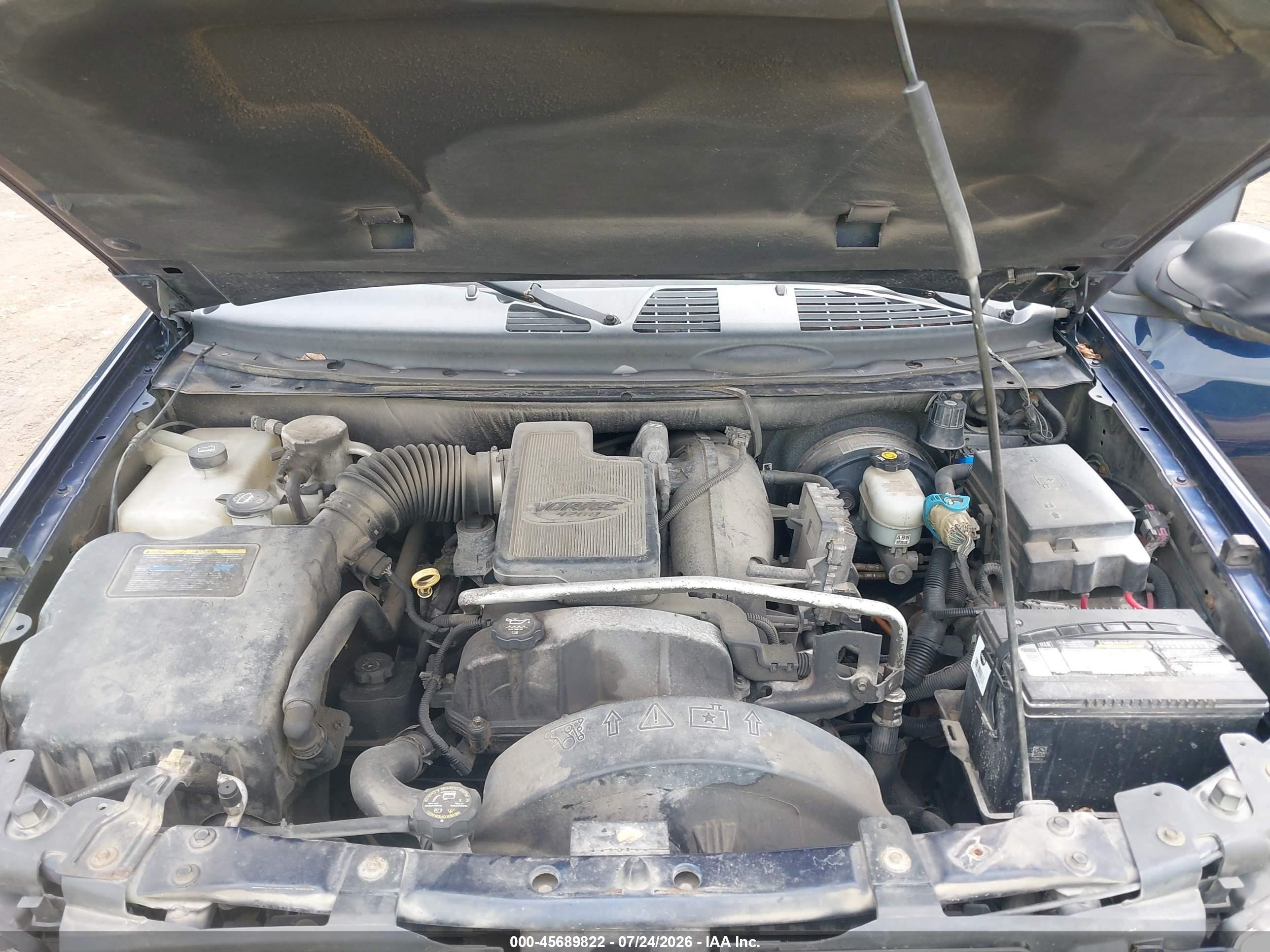 2008 Gmc Envoy Sle Blue vin: 1GKDT13S182149274