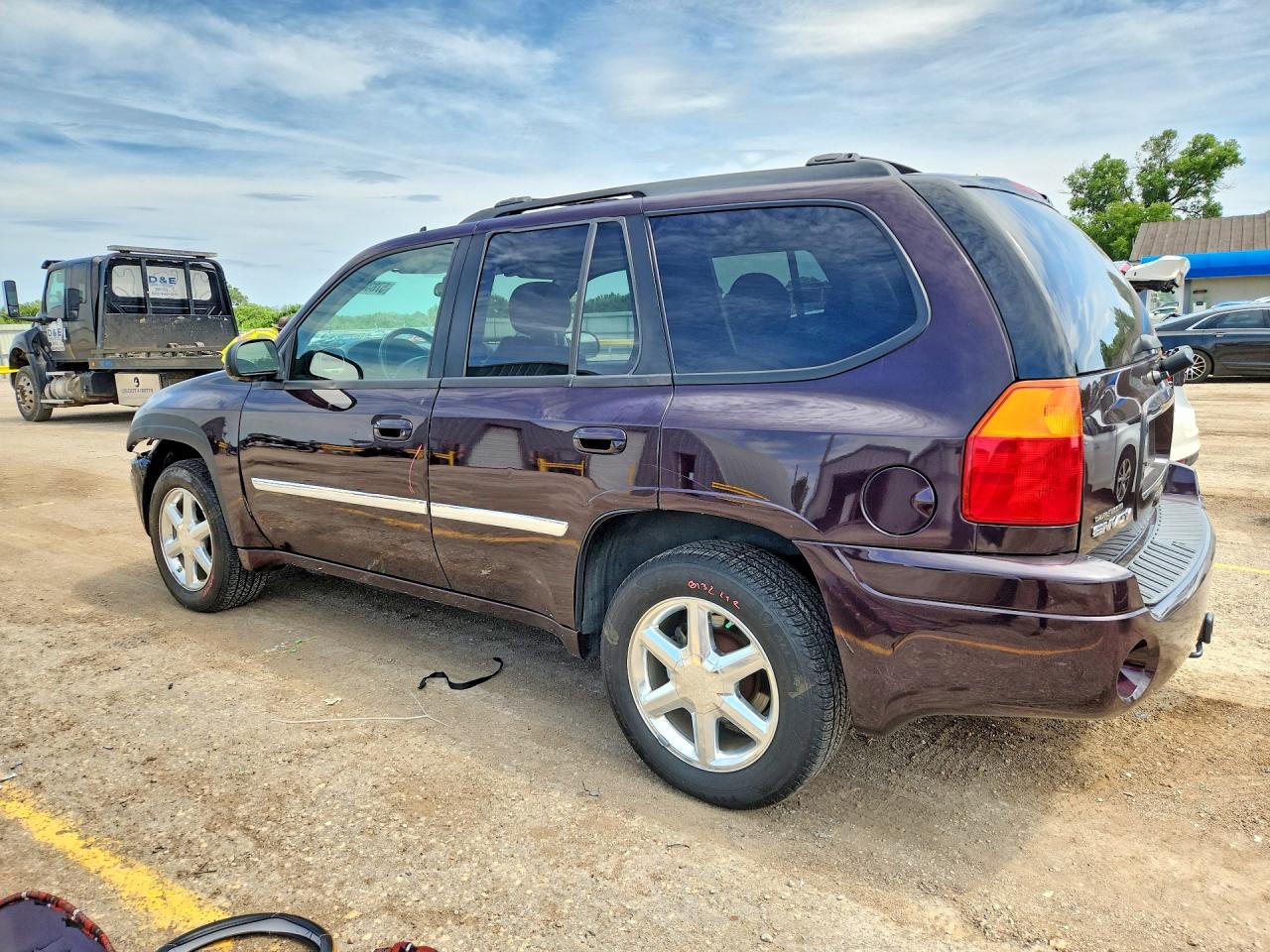 2008 Gmc Envoy Purple vin: 1GKDT13S182258432
