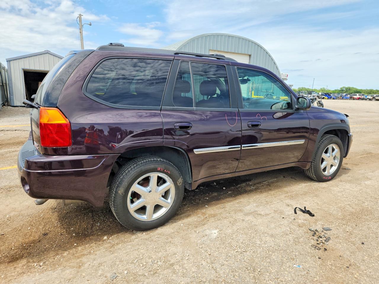 2008 Gmc Envoy Purple vin: 1GKDT13S182258432