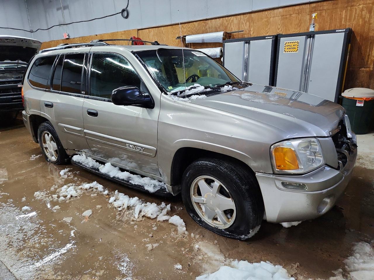 2002 Gmc Envoy Beige vin: 1GKDT13S222283489