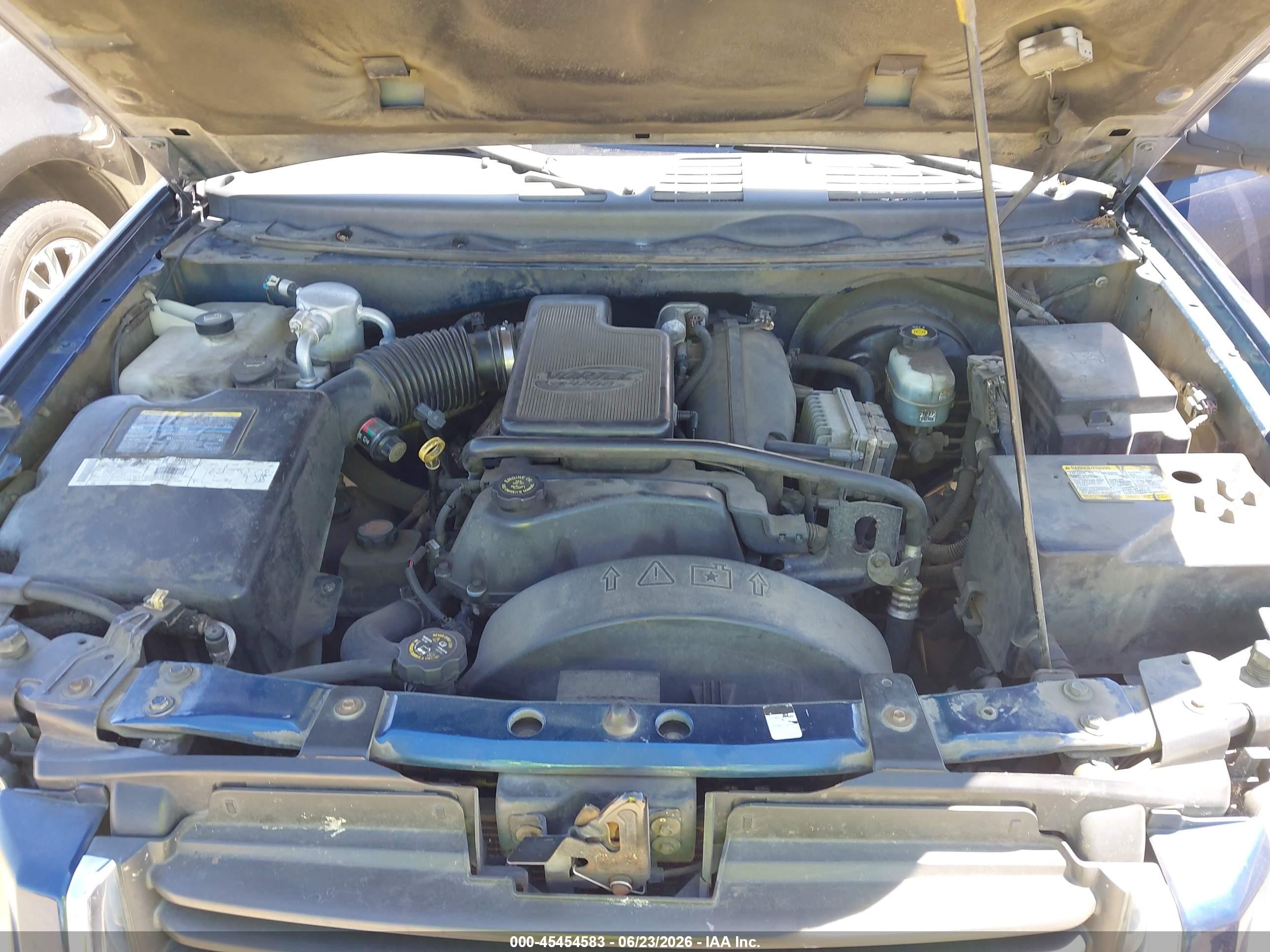 2002 Gmc Envoy Sle Blue vin: 1GKDT13S222451616