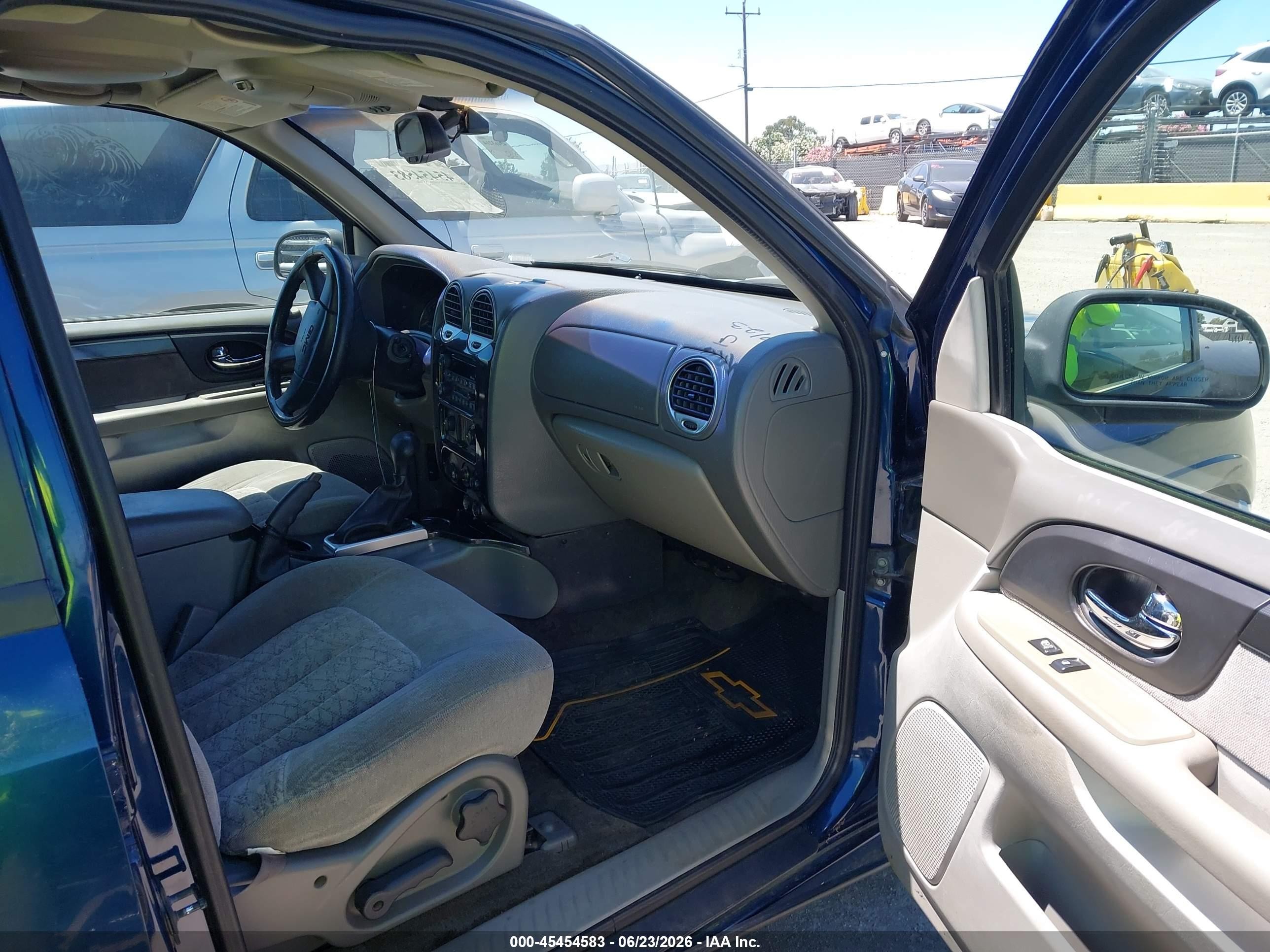 2002 Gmc Envoy Sle Blue vin: 1GKDT13S222451616