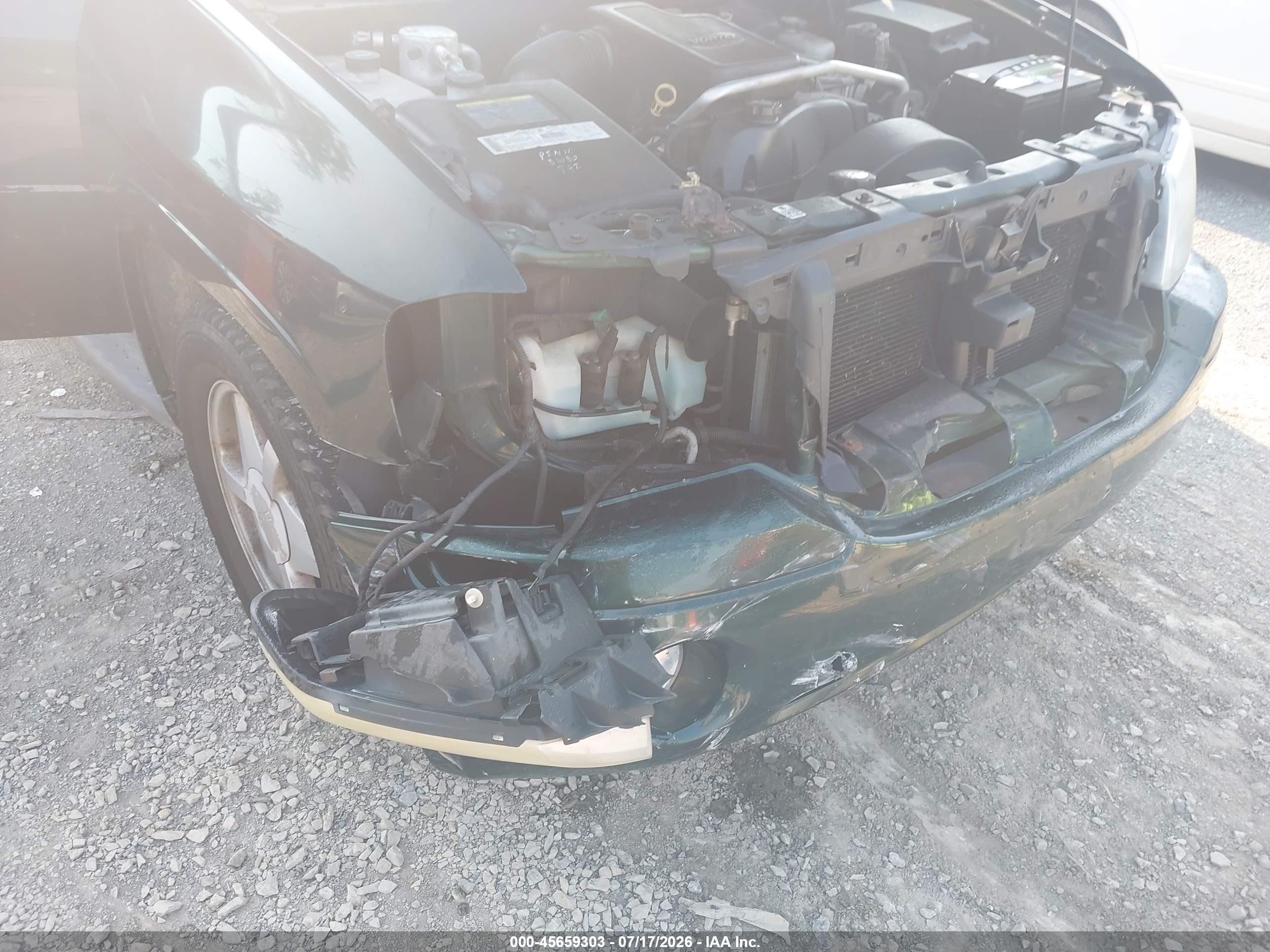 2003 Gmc Envoy Sle Green vin: 1GKDT13S232278049