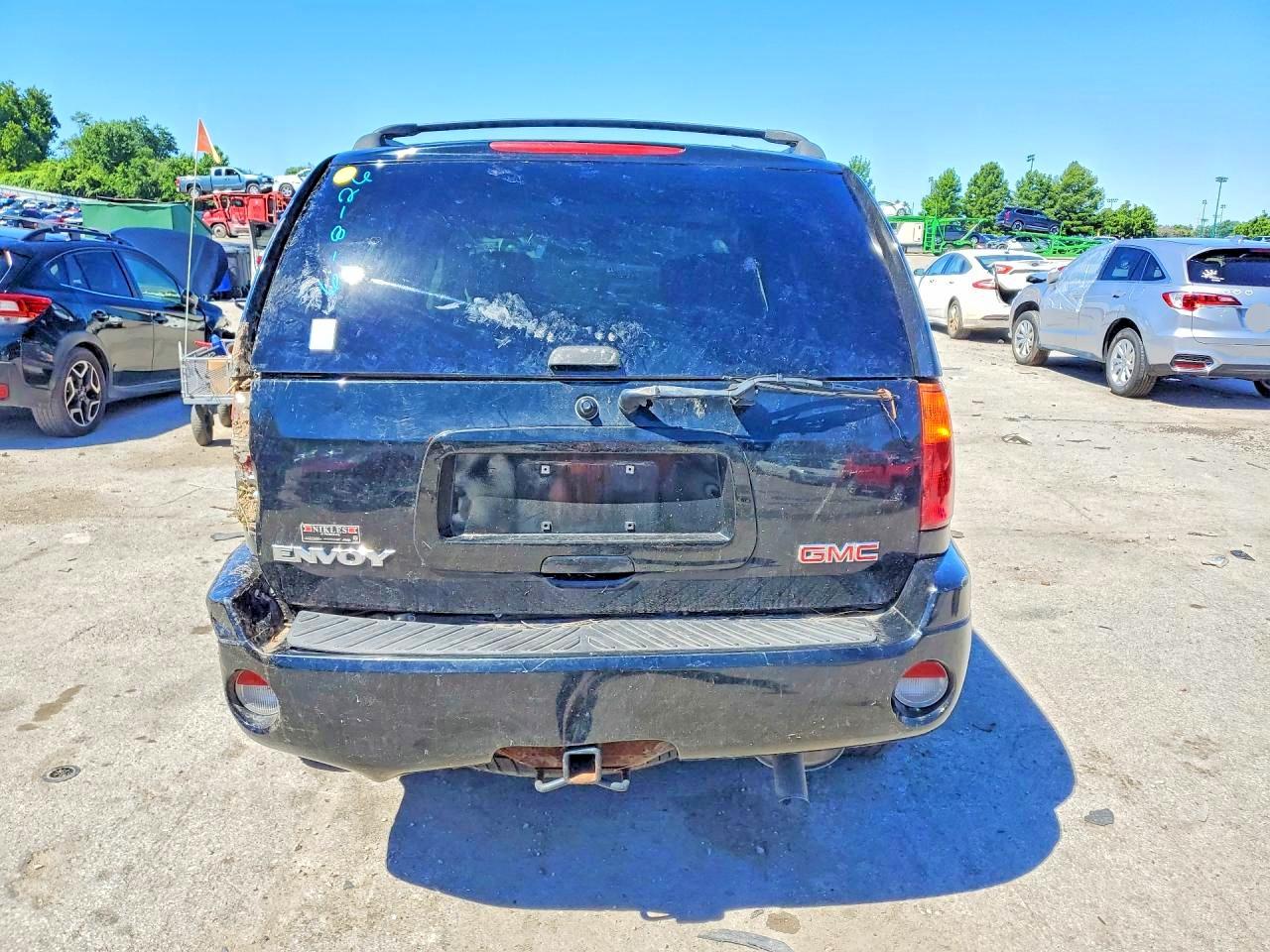 2004 Gmc Envoy Black vin: 1GKDT13S242100286