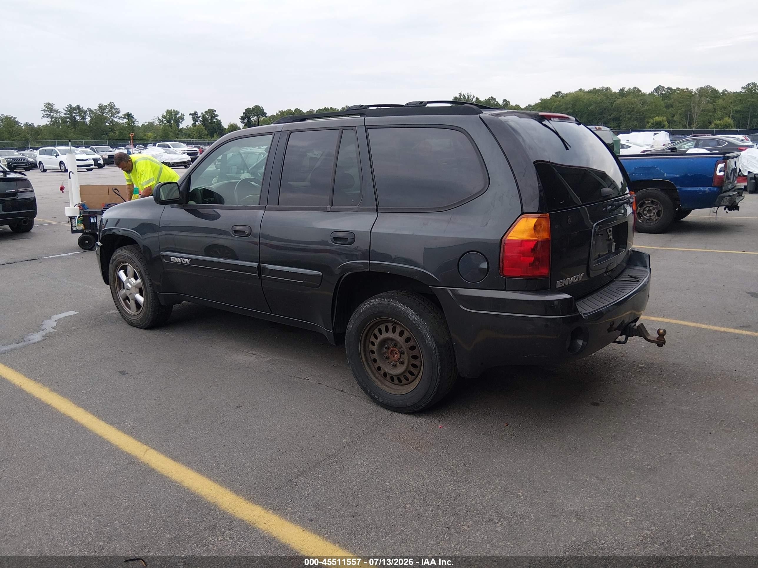 2004 Gmc Envoy Sle Black vin: 1GKDT13S242213641