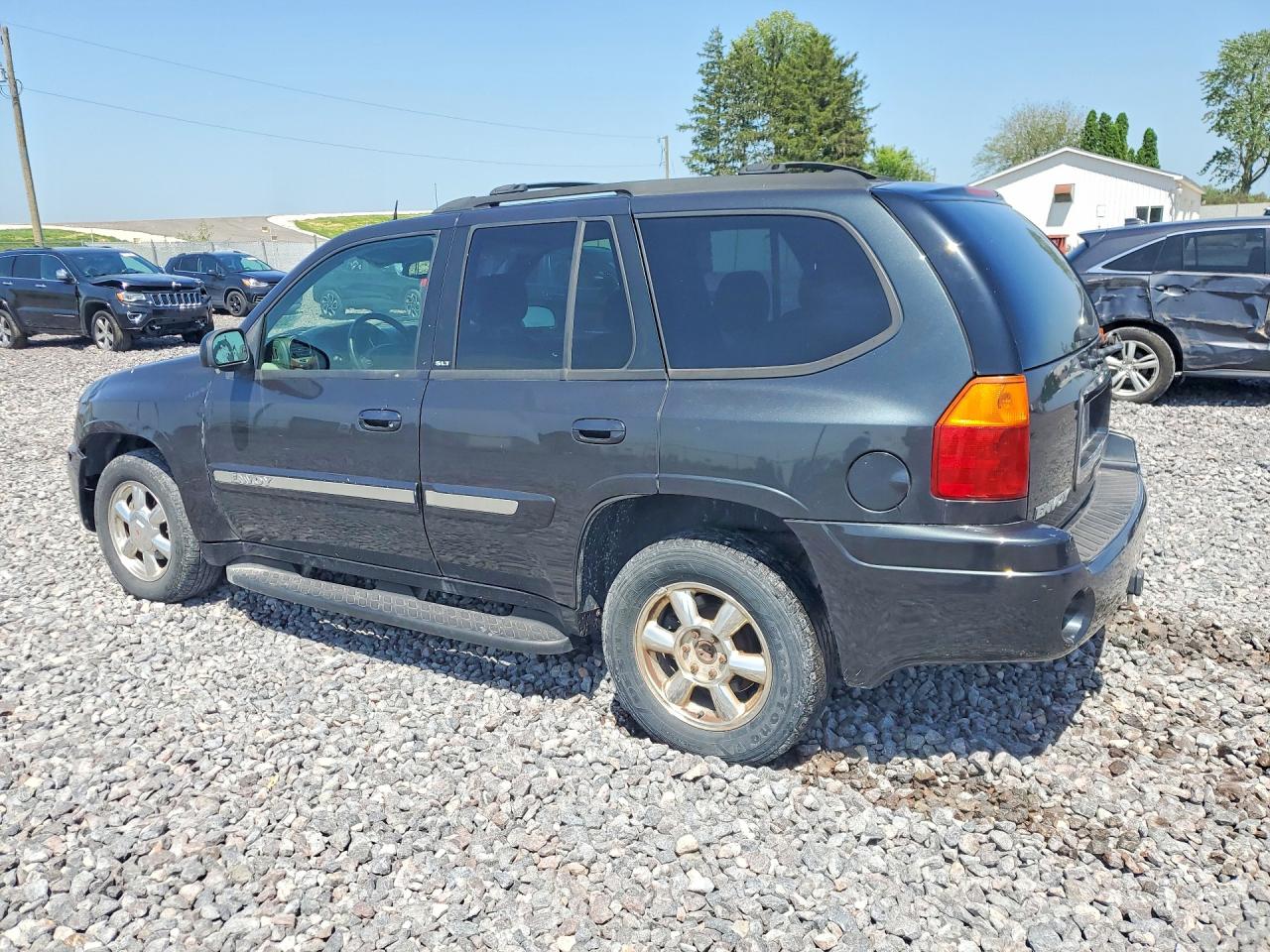 2004 Gmc Envoy Charcoal vin: 1GKDT13S242216362