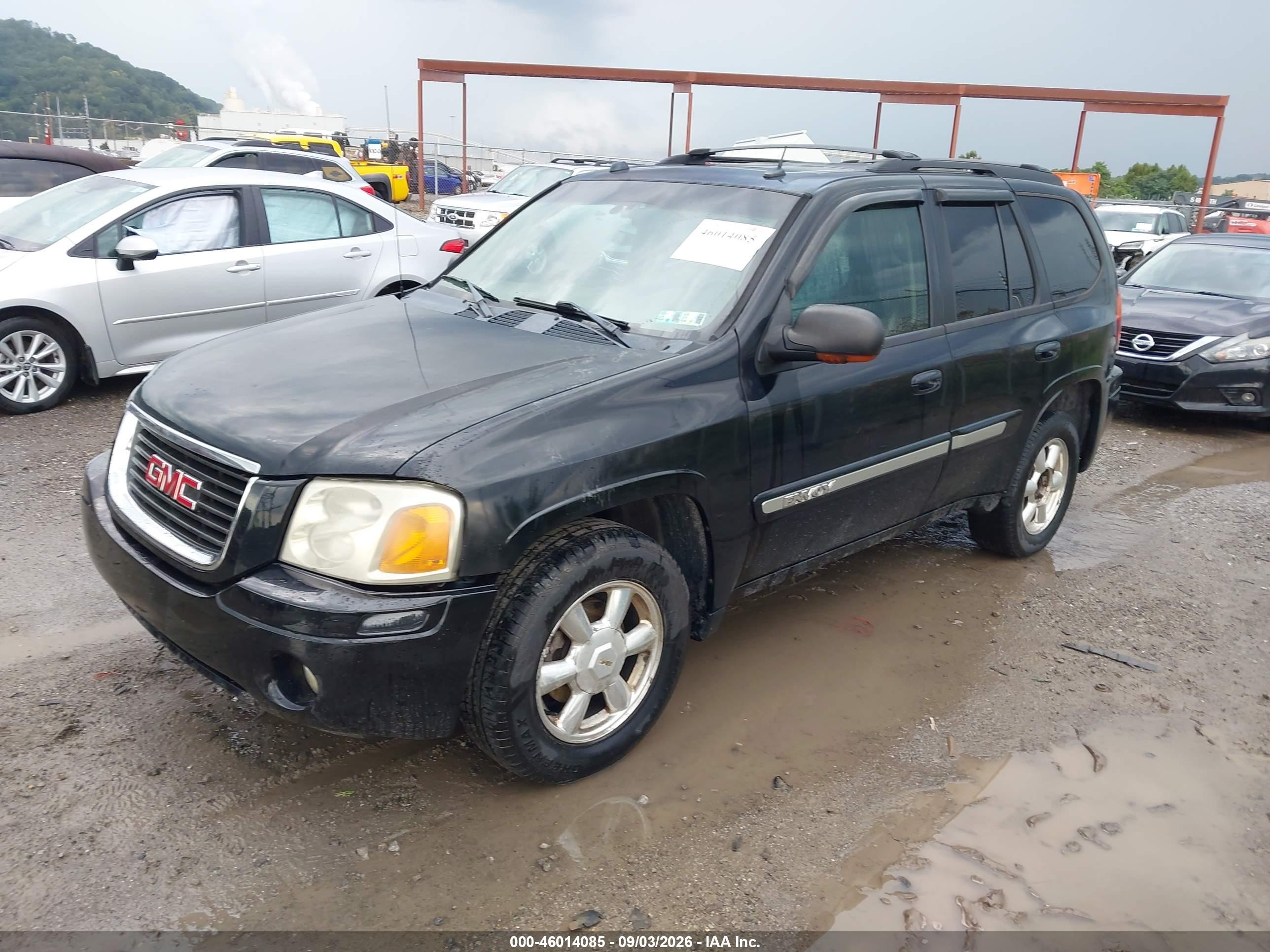 2005 Gmc Envoy Slt Black vin: 1GKDT13S252348975