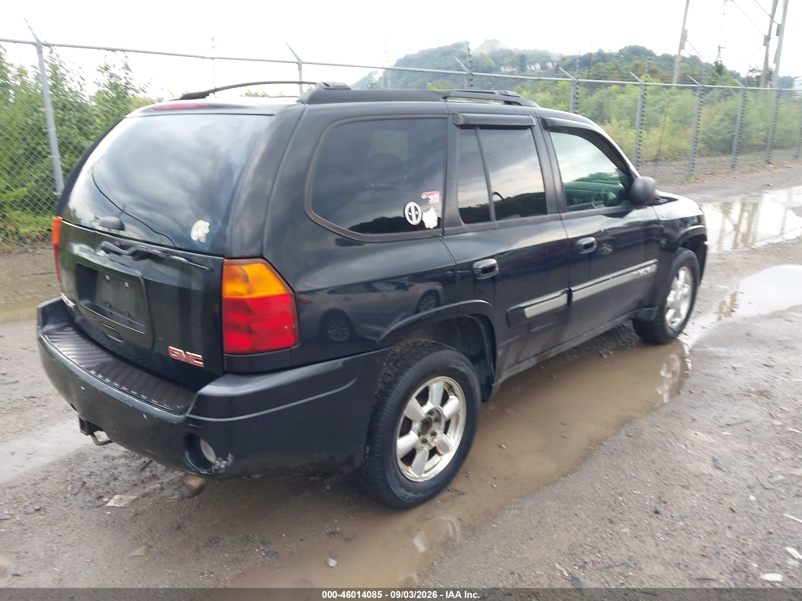 2005 Gmc Envoy Slt Black vin: 1GKDT13S252348975