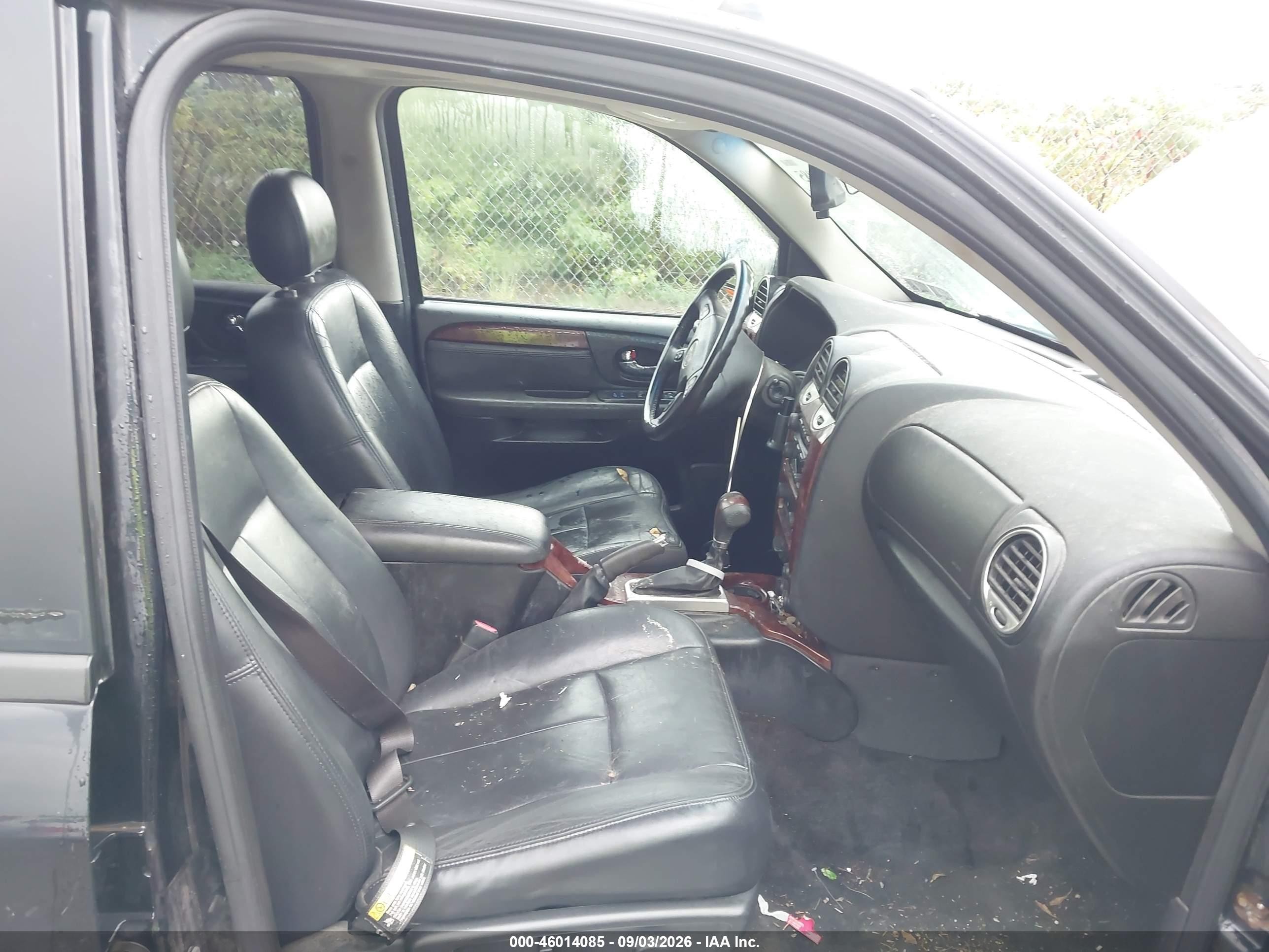 2005 Gmc Envoy Slt Black vin: 1GKDT13S252348975