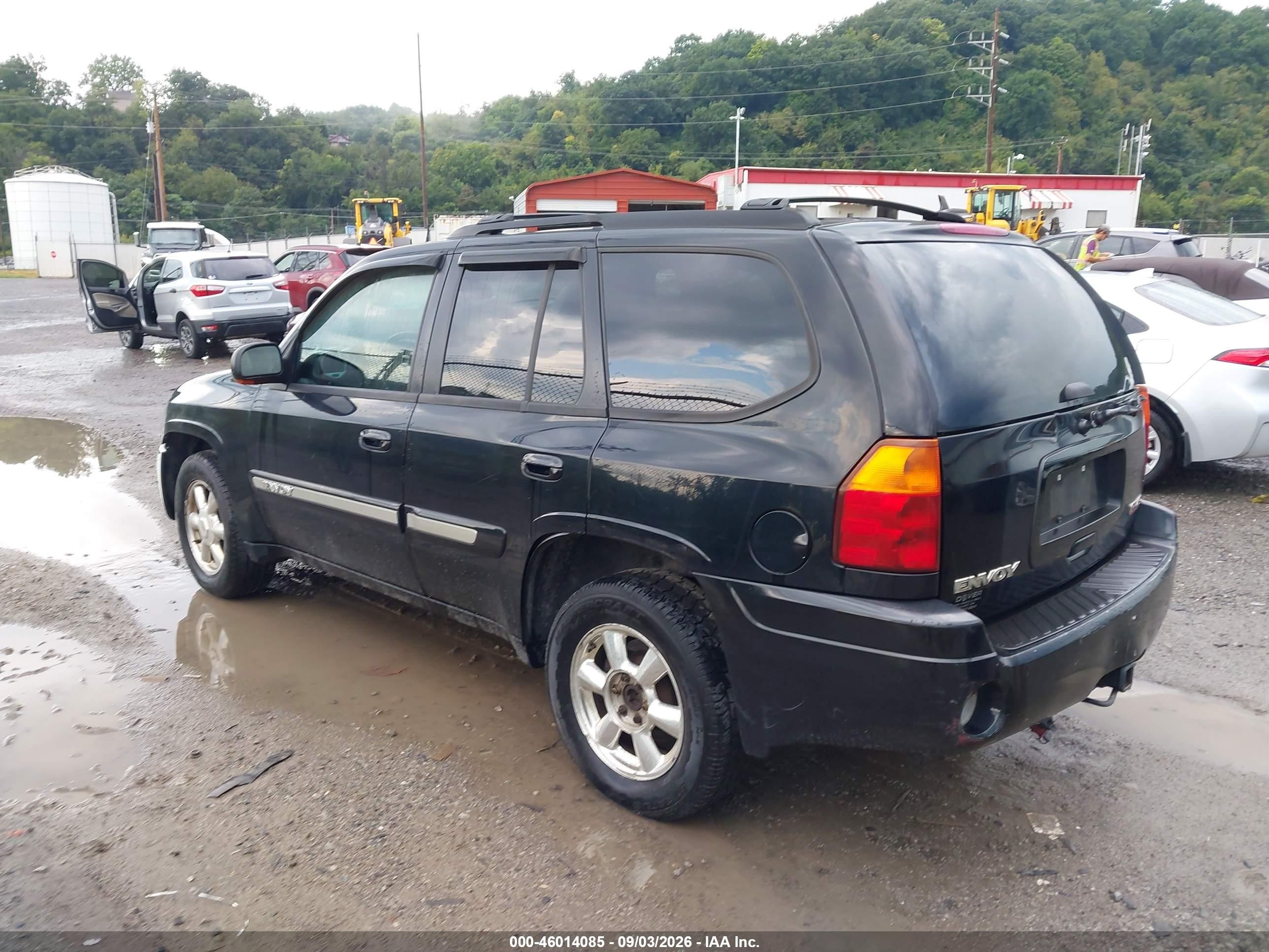2005 Gmc Envoy Slt Black vin: 1GKDT13S252348975