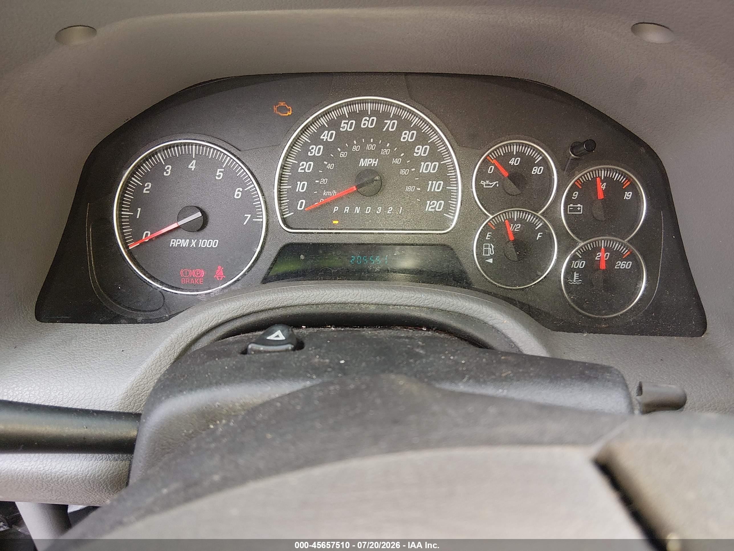 2006 Gmc Envoy Sle Gray vin: 1GKDT13S262247193