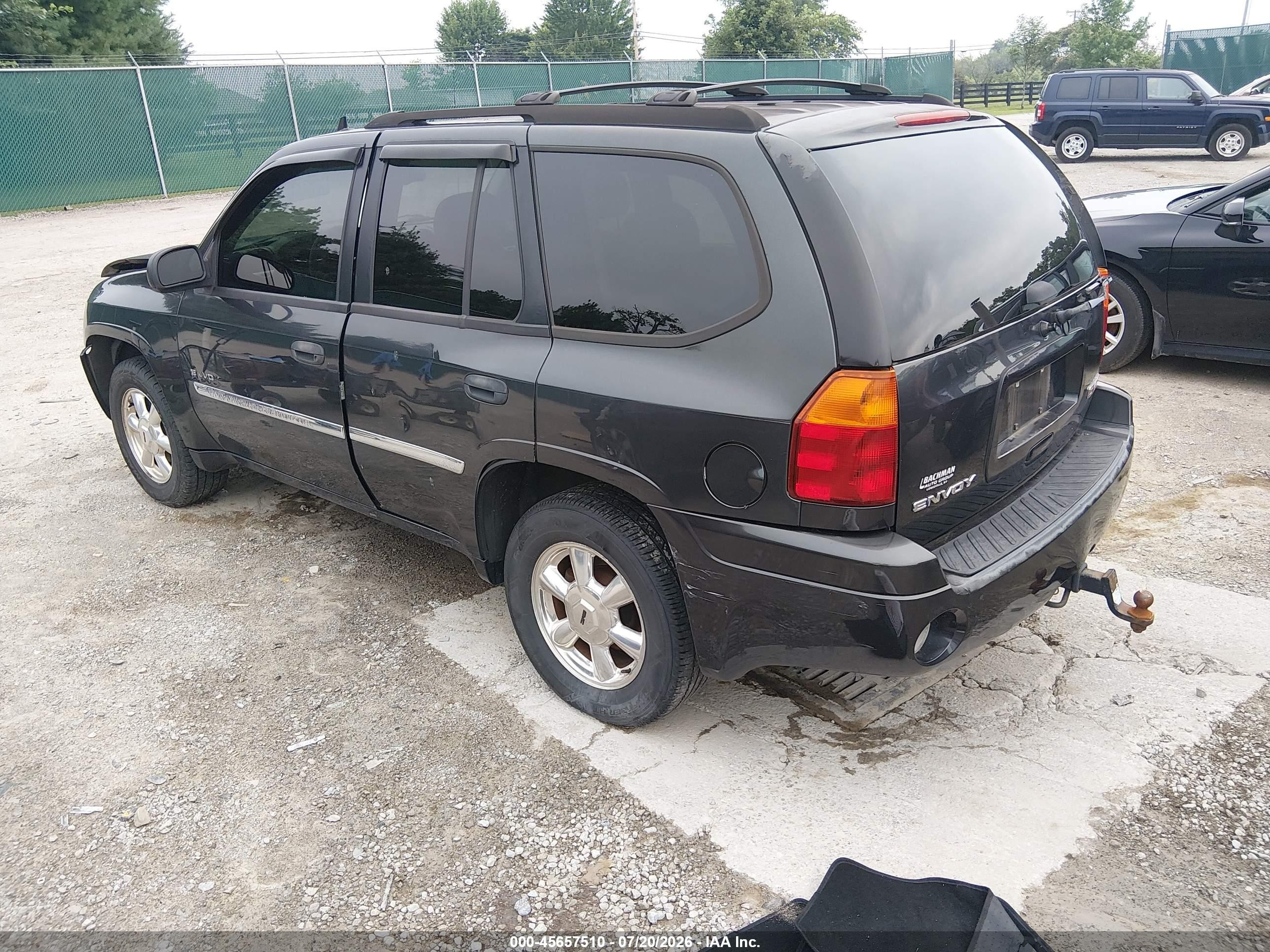 2006 Gmc Envoy Sle Gray vin: 1GKDT13S262247193