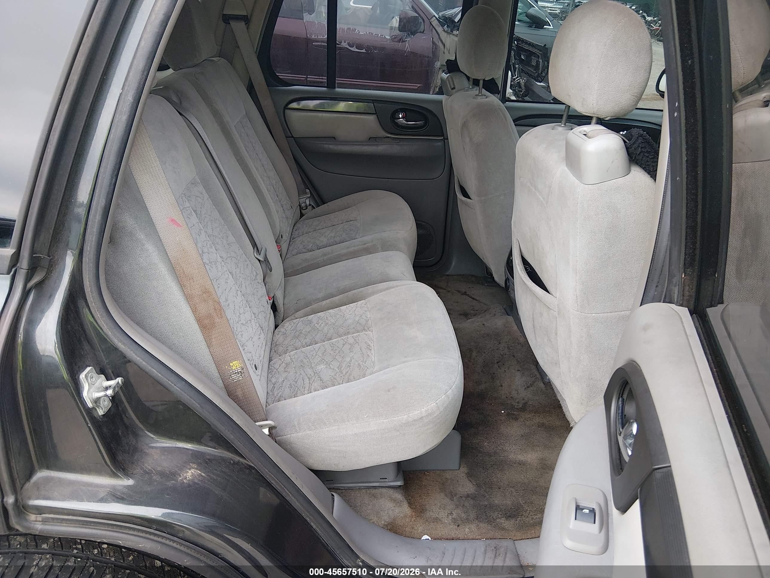 2006 Gmc Envoy Sle Gray vin: 1GKDT13S262247193