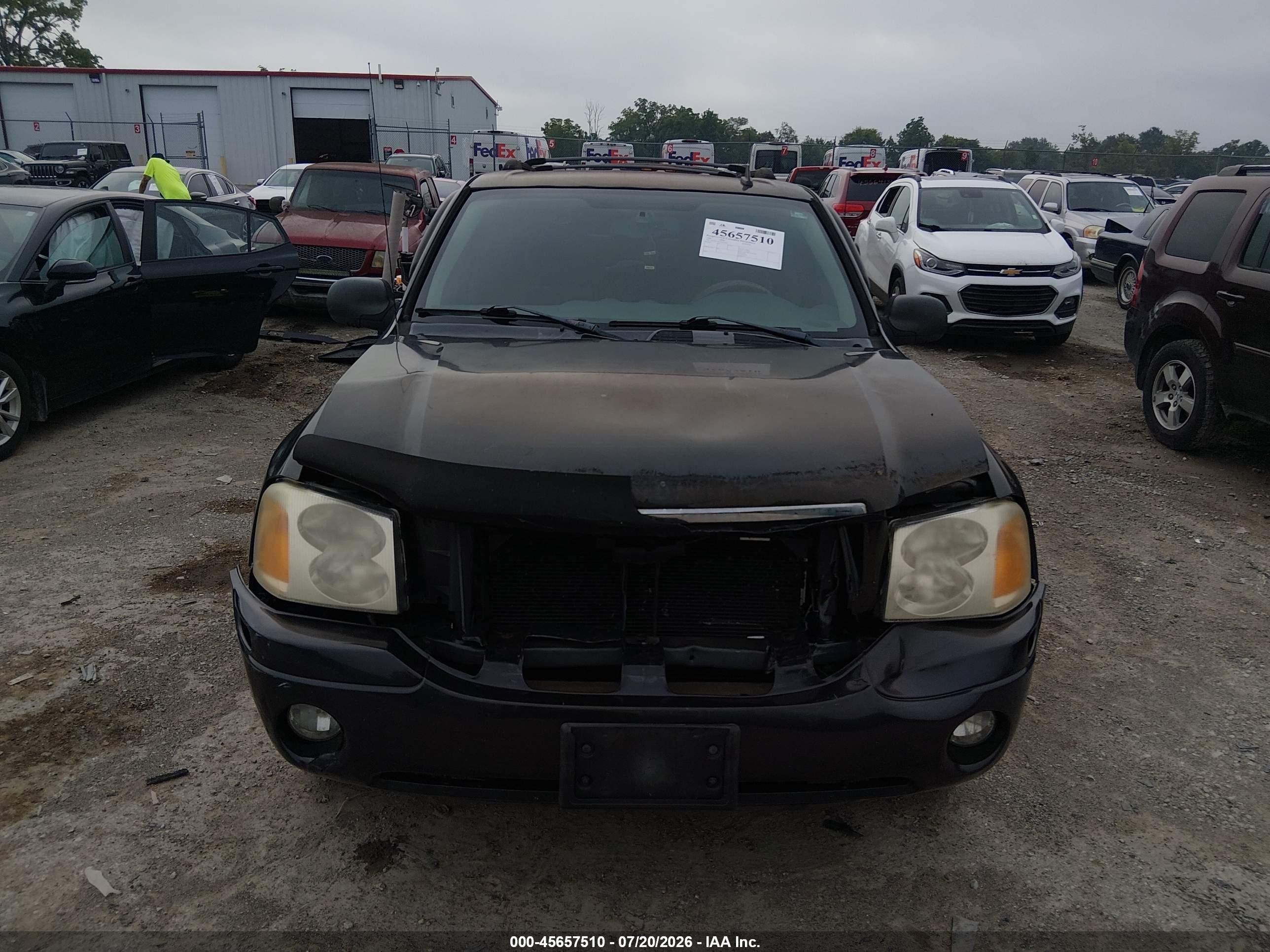 2006 Gmc Envoy Sle Gray vin: 1GKDT13S262247193