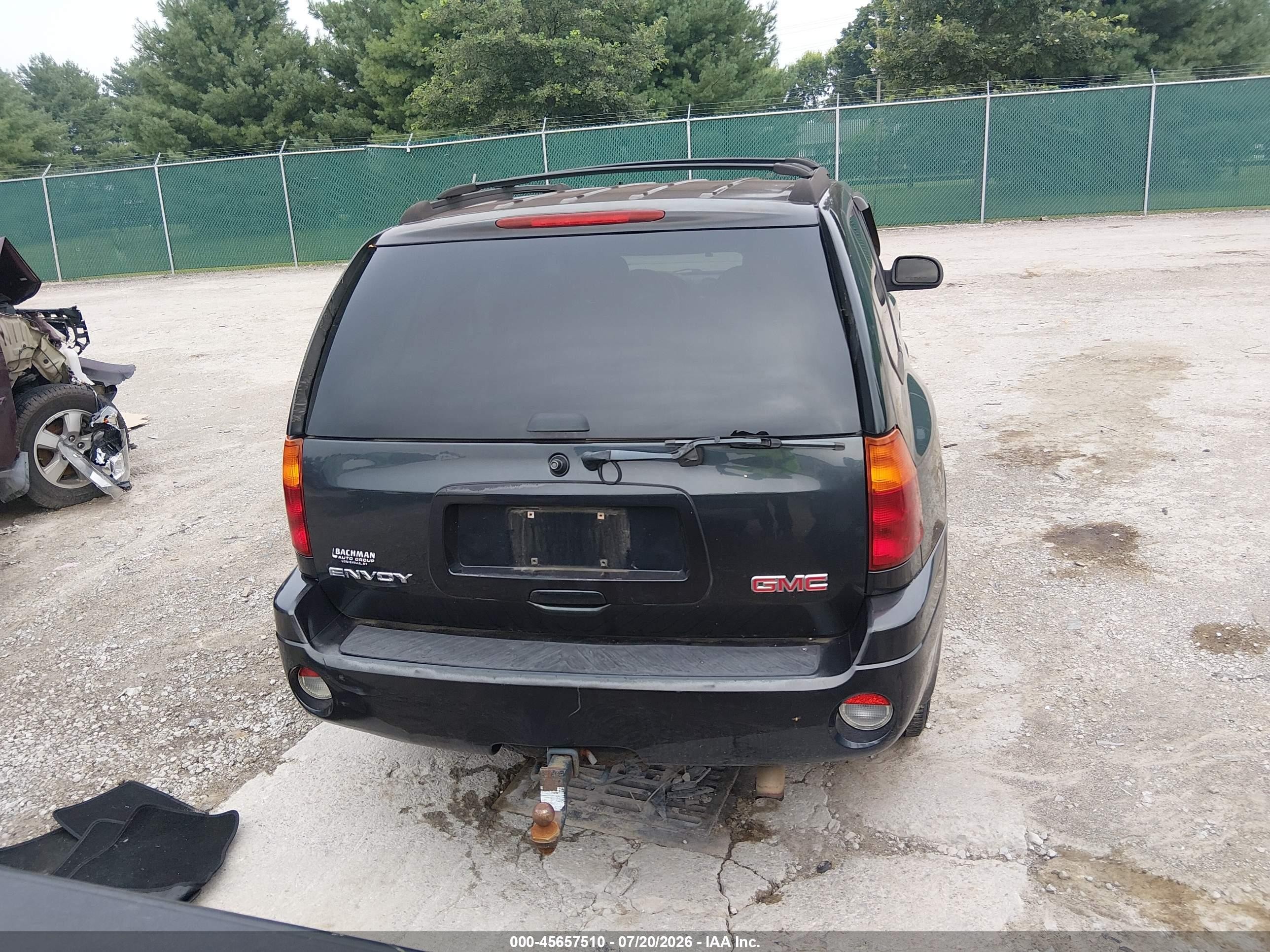 2006 Gmc Envoy Sle Gray vin: 1GKDT13S262247193