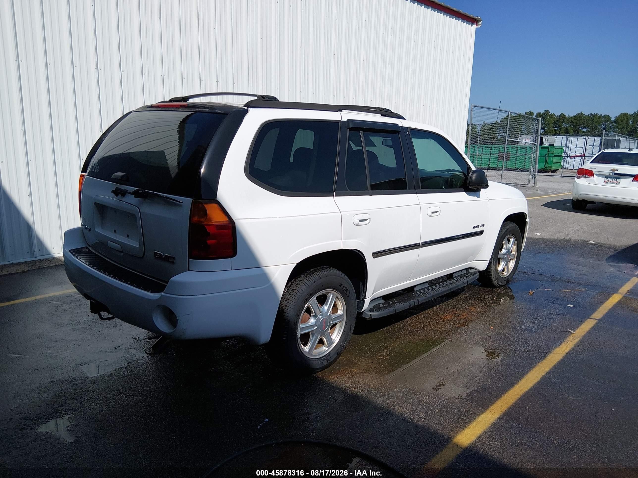2006 Gmc Envoy Slt Белый vin: 1GKDT13S262265113