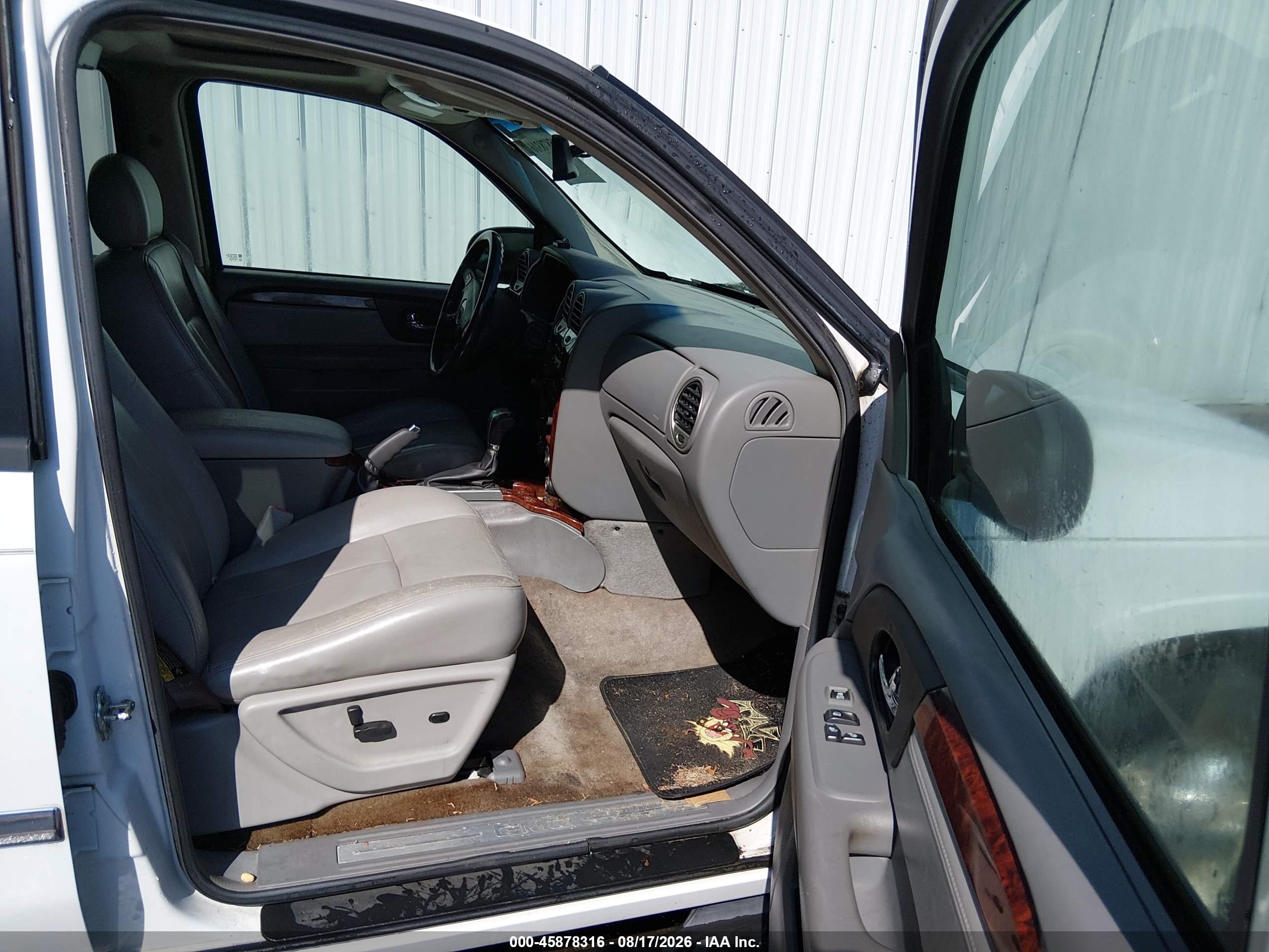 2006 Gmc Envoy Slt Белый vin: 1GKDT13S262265113