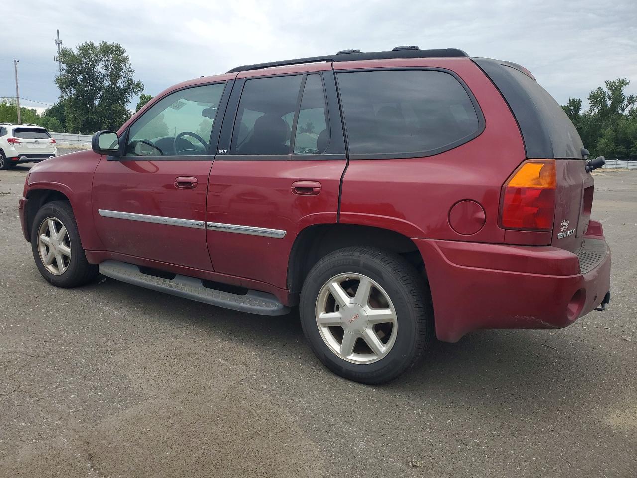 2007 Gmc Envoy Burgundy vin: 1GKDT13S272158709