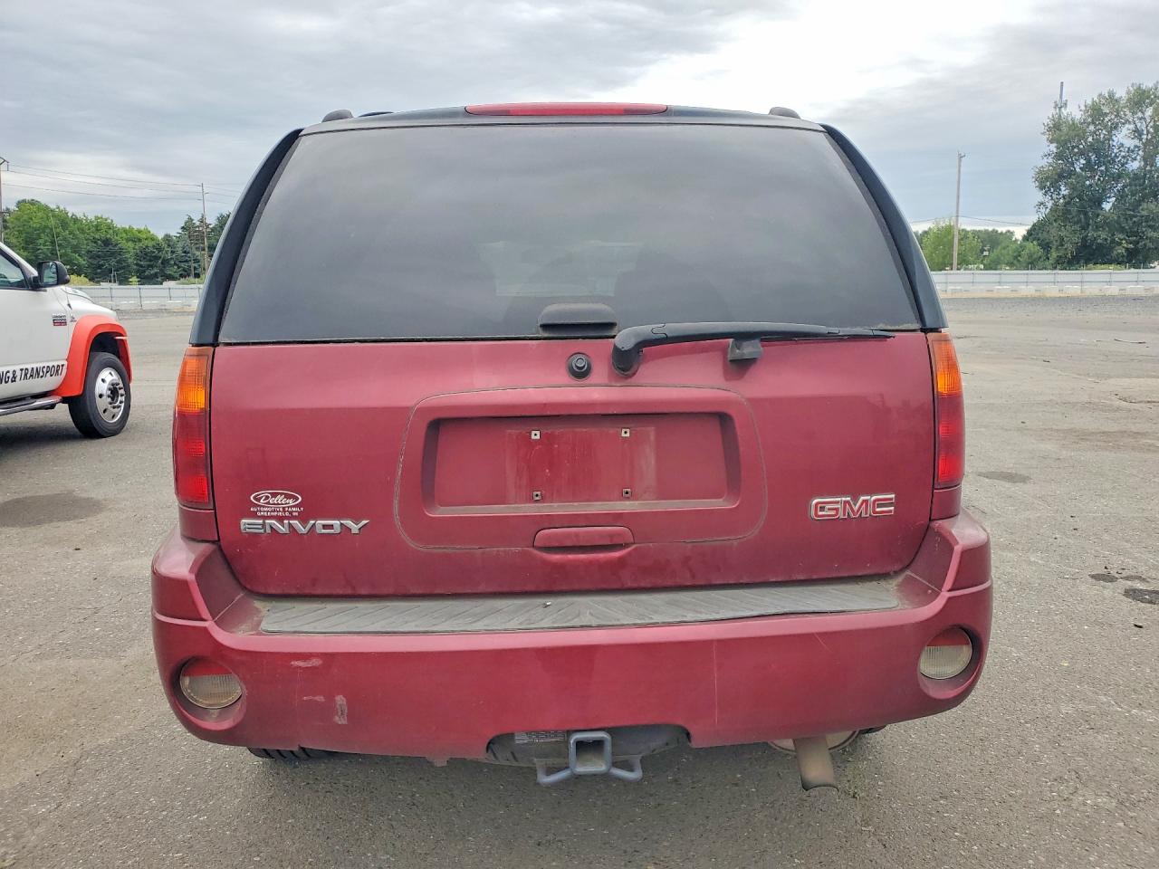 2007 Gmc Envoy Burgundy vin: 1GKDT13S272158709