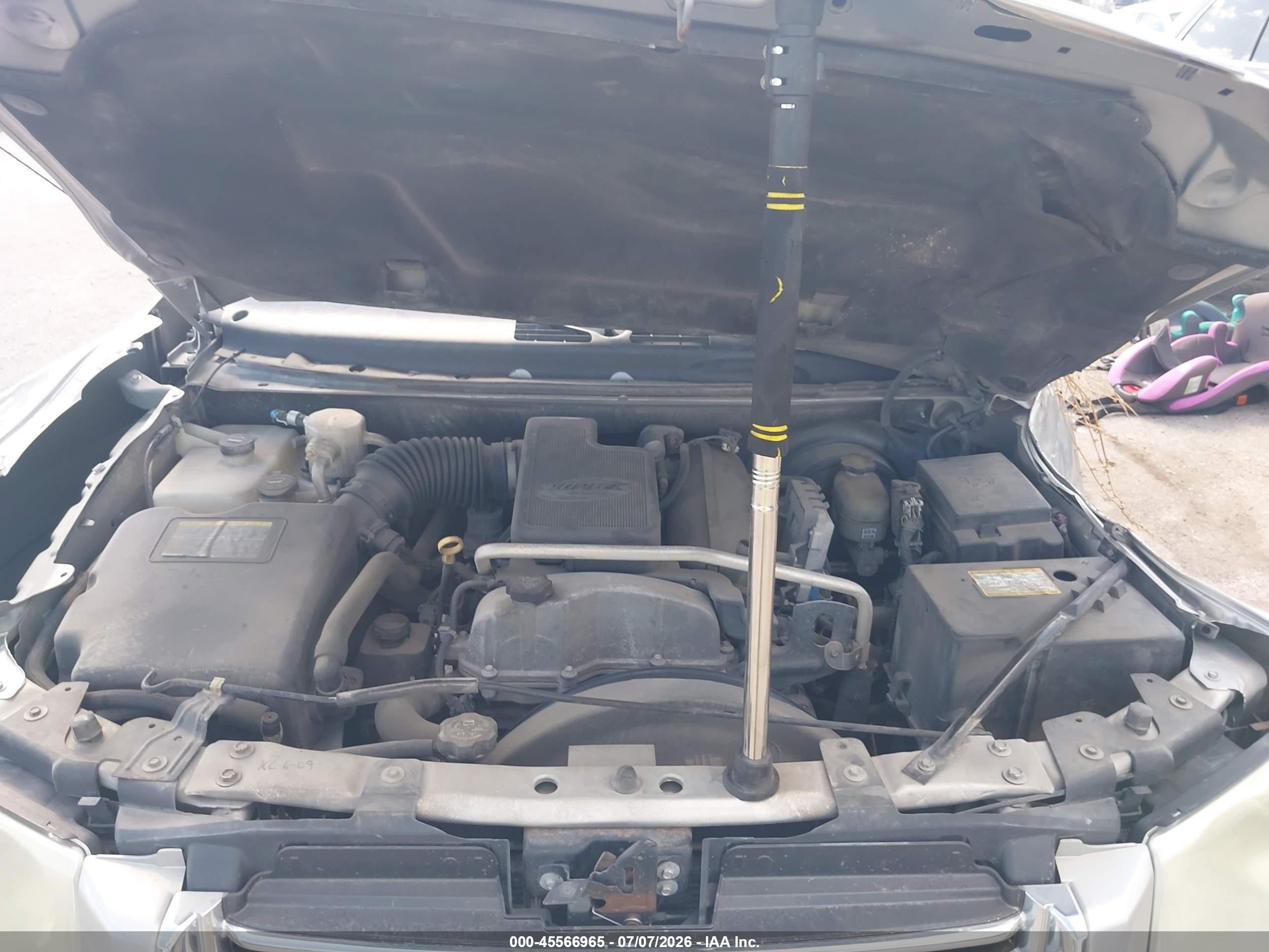 2007 Gmc Envoy Slt Silver vin: 1GKDT13S272234879