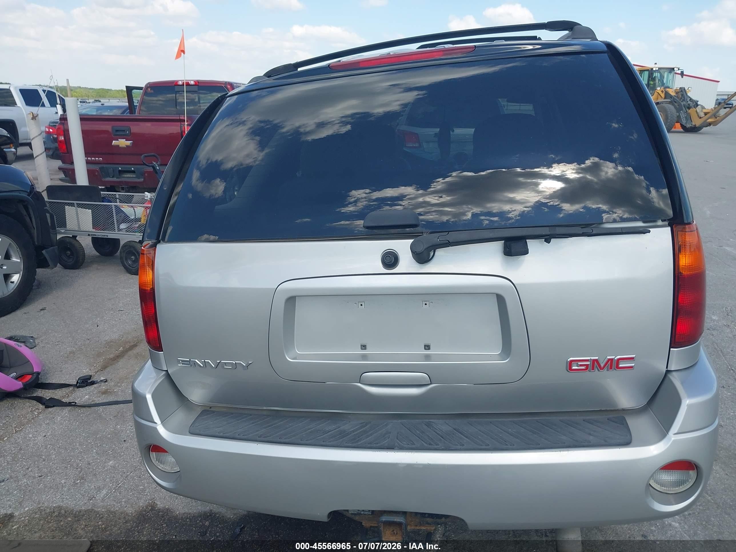 2007 Gmc Envoy Slt Silver vin: 1GKDT13S272234879