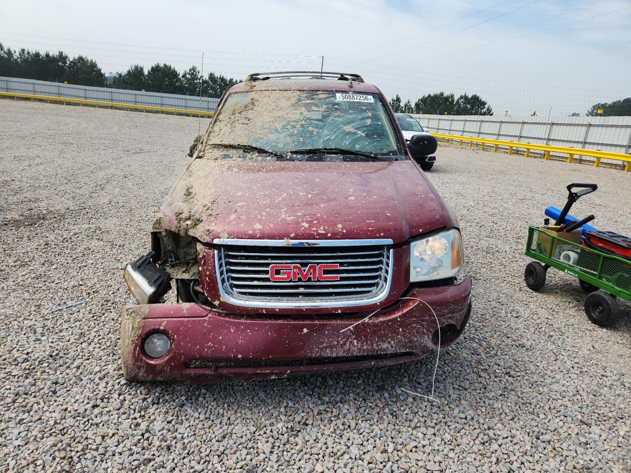 2007 Gmc Envoy Burgundy vin: 1GKDT13S272263198