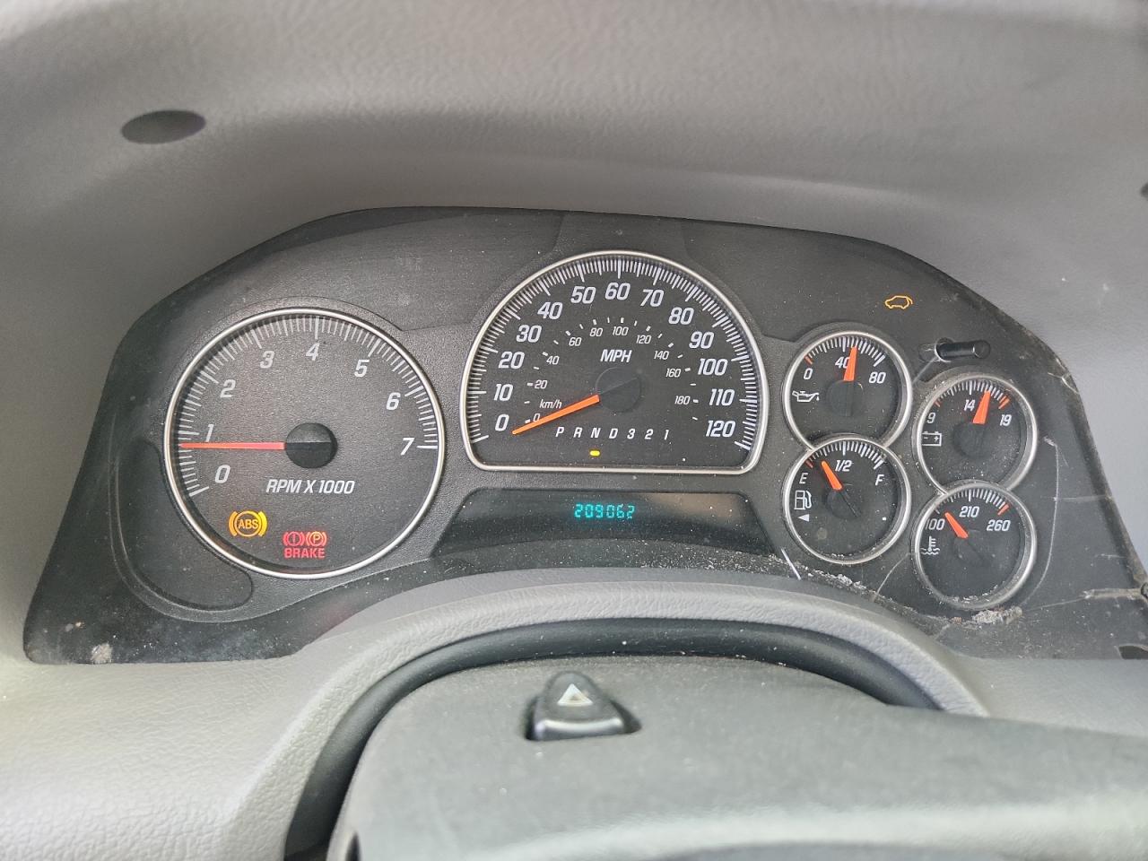 2007 Gmc Envoy Burgundy vin: 1GKDT13S272263198