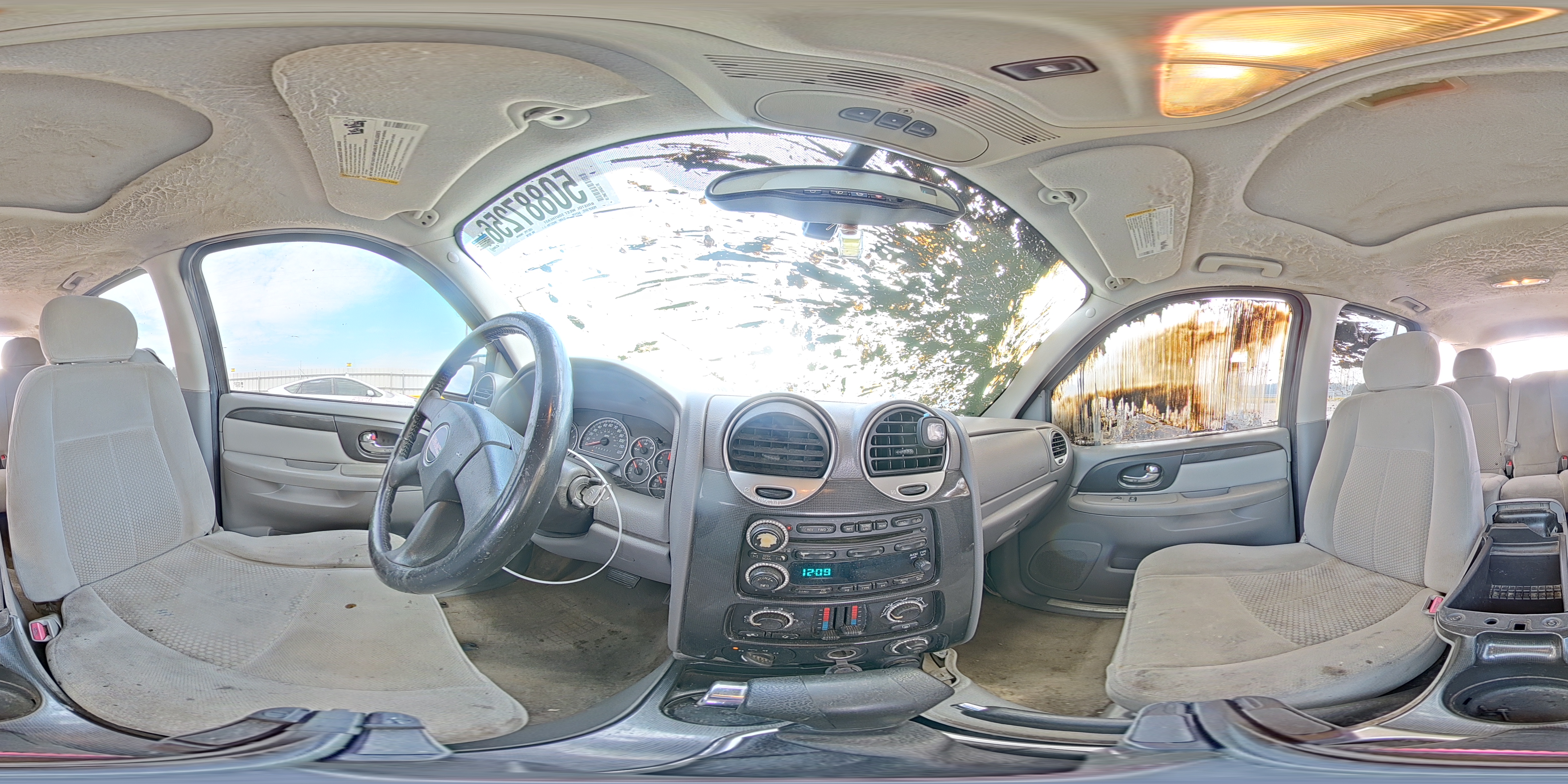2007 Gmc Envoy Burgundy vin: 1GKDT13S272263198