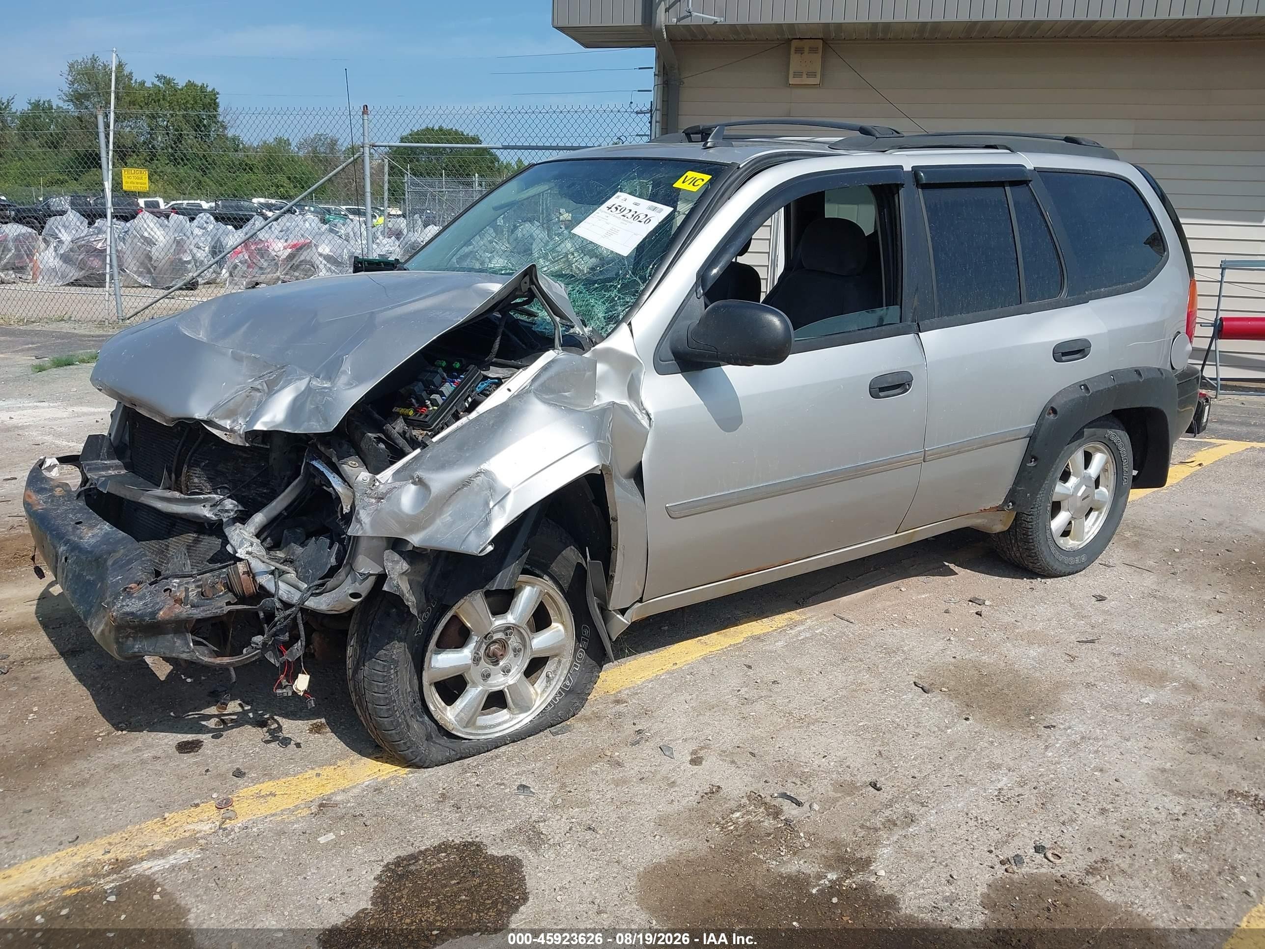 2008 Gmc Envoy Silver vin: 1GKDT13S282223995