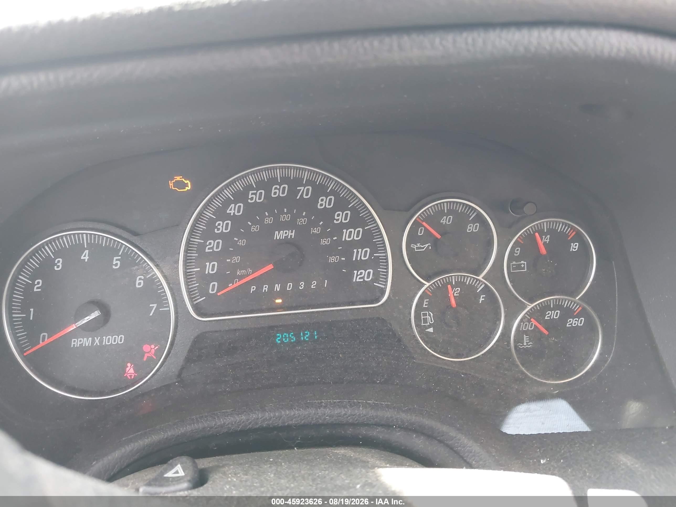 2008 Gmc Envoy Silver vin: 1GKDT13S282223995