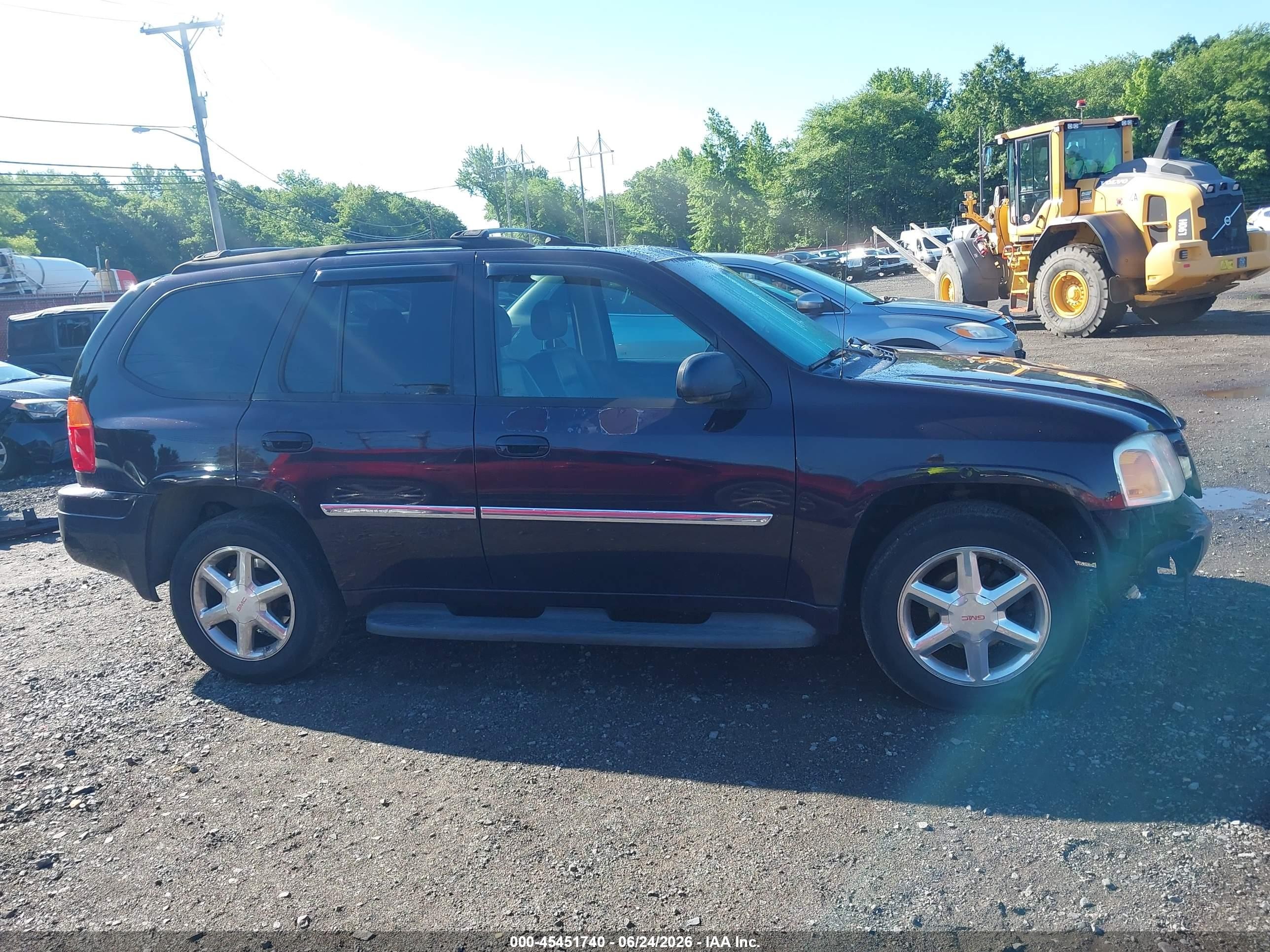 2008 Gmc Envoy Slt Burgundy vin: 1GKDT13S282262716