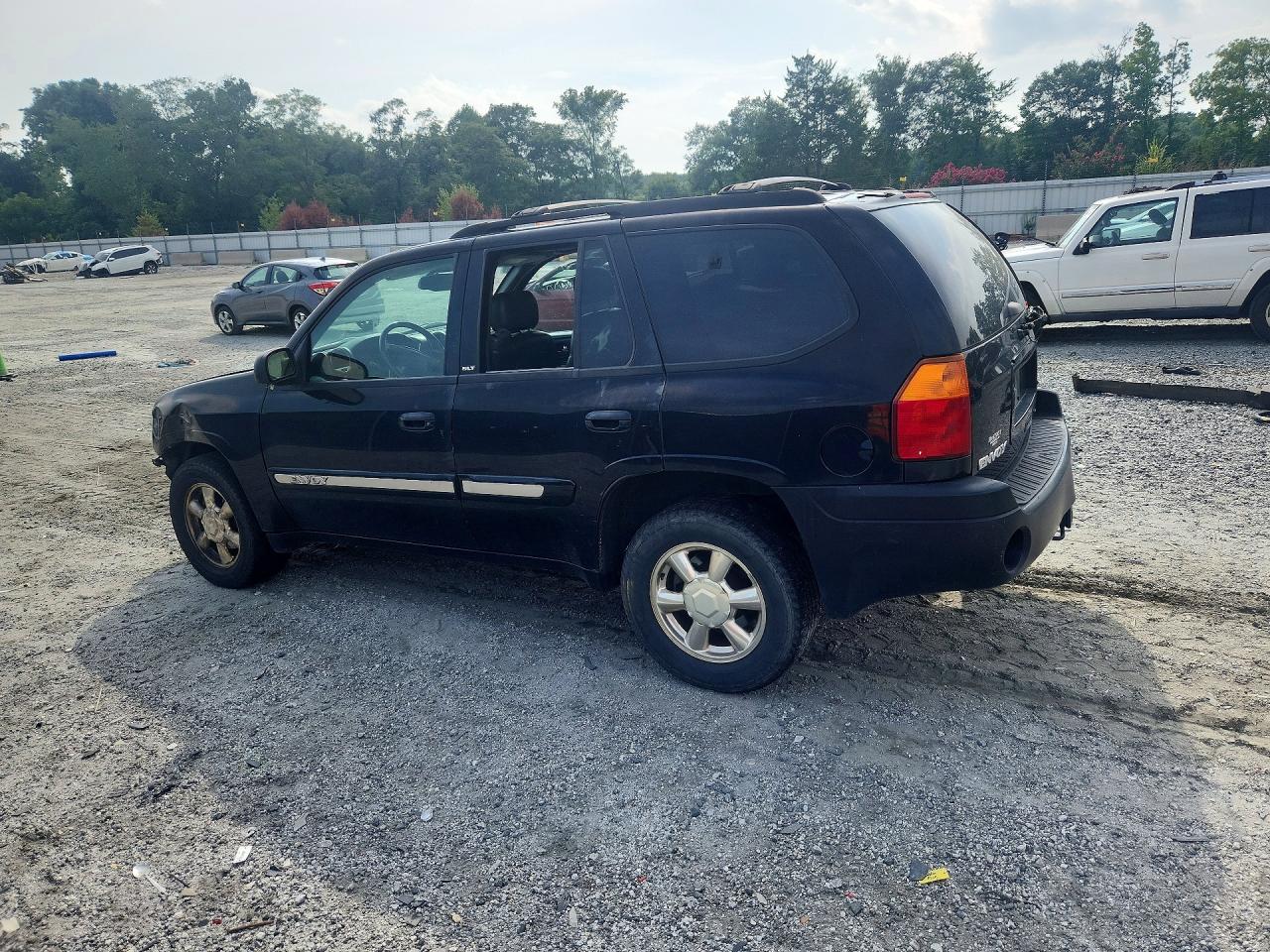 2002 Gmc Envoy Black vin: 1GKDT13S322154807
