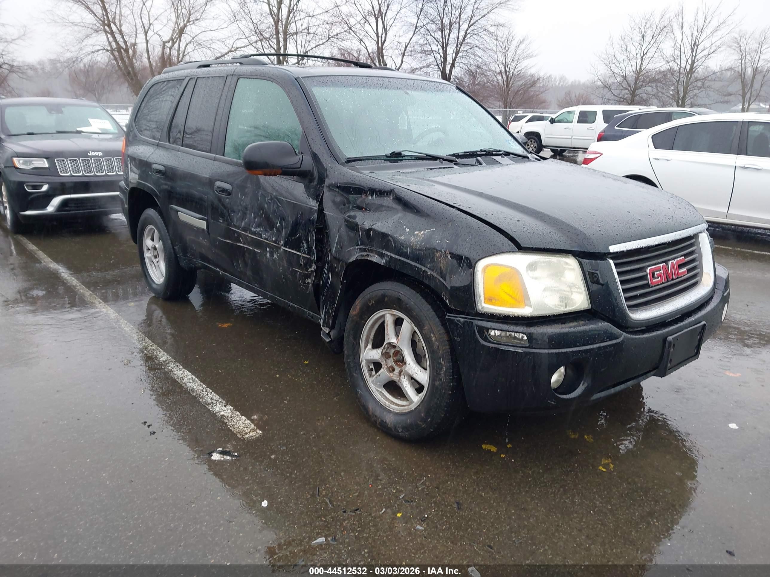 2002 Gmc Envoy Slt Black vin: 1GKDT13S322165001