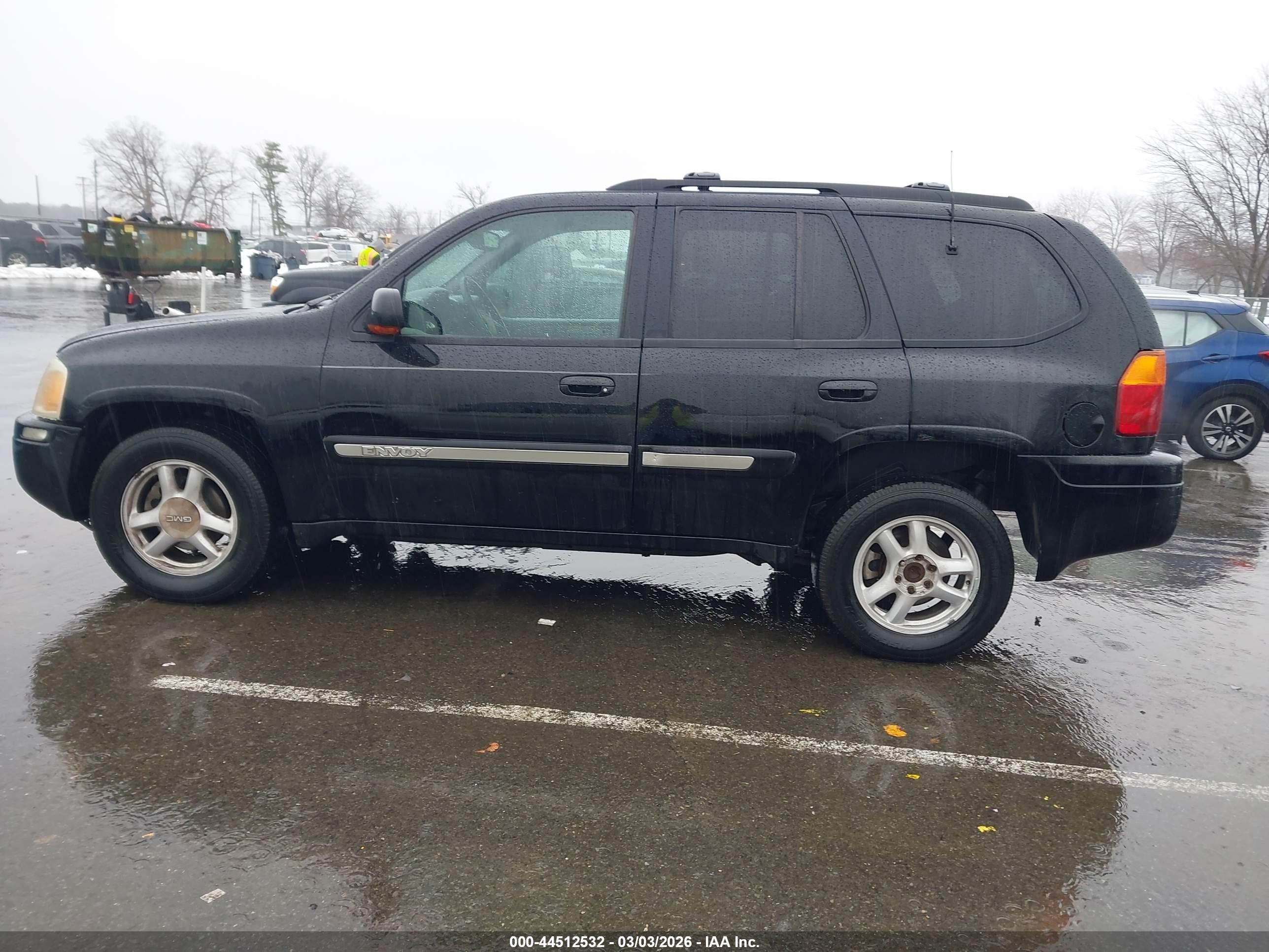 2002 Gmc Envoy Slt Black vin: 1GKDT13S322165001