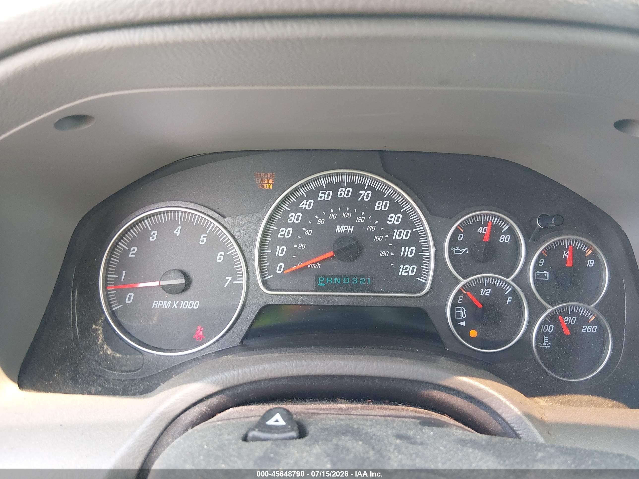 2004 Gmc Envoy Slt Silver vin: 1GKDT13S342387329