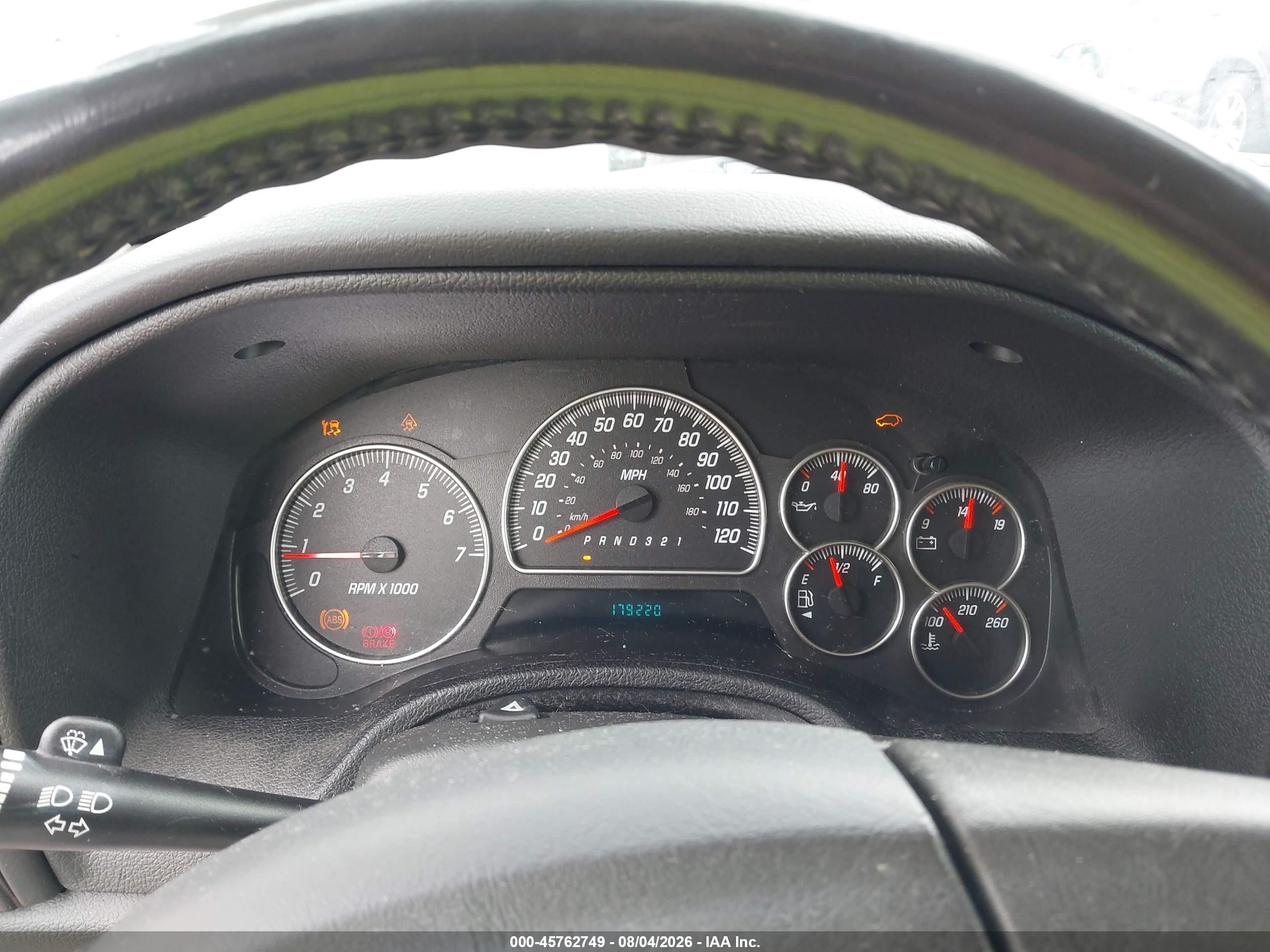 2006 Gmc Envoy Sle White vin: 1GKDT13S362210184