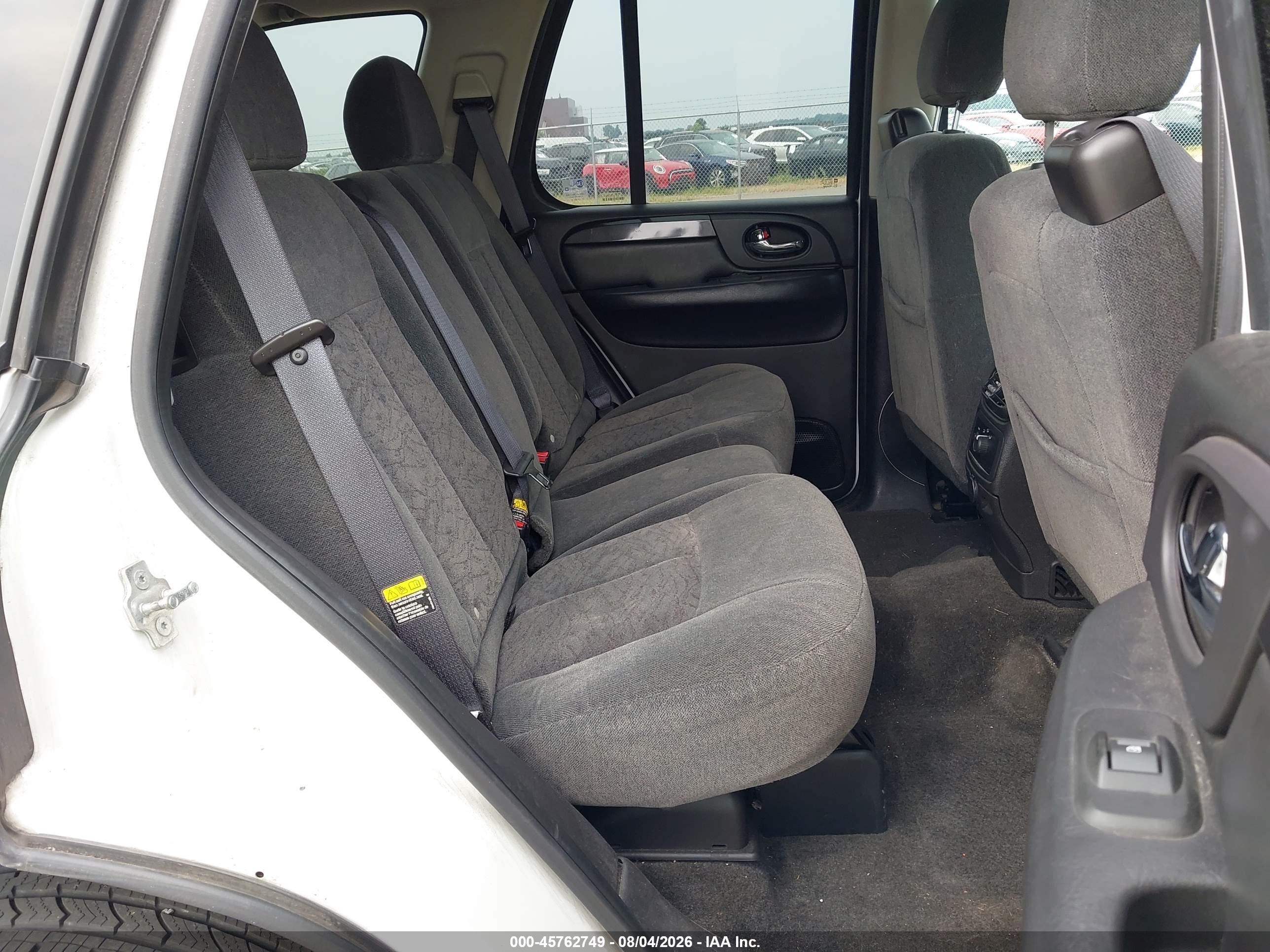2006 Gmc Envoy Sle White vin: 1GKDT13S362210184