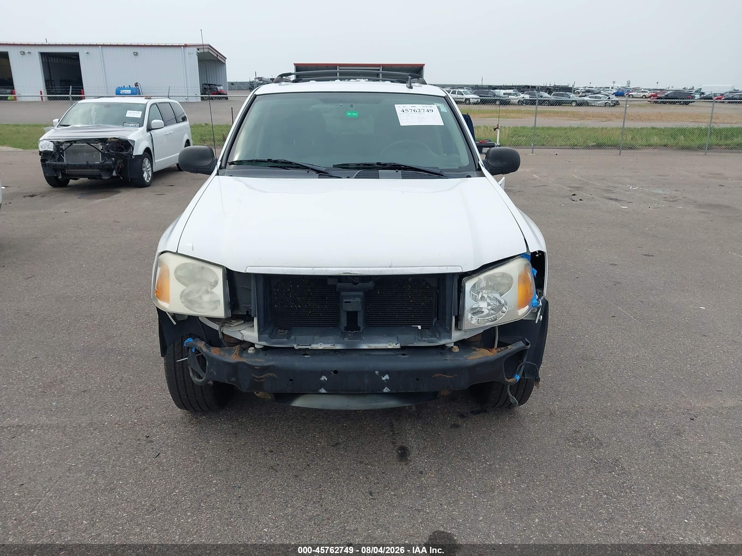 2006 Gmc Envoy Sle White vin: 1GKDT13S362210184